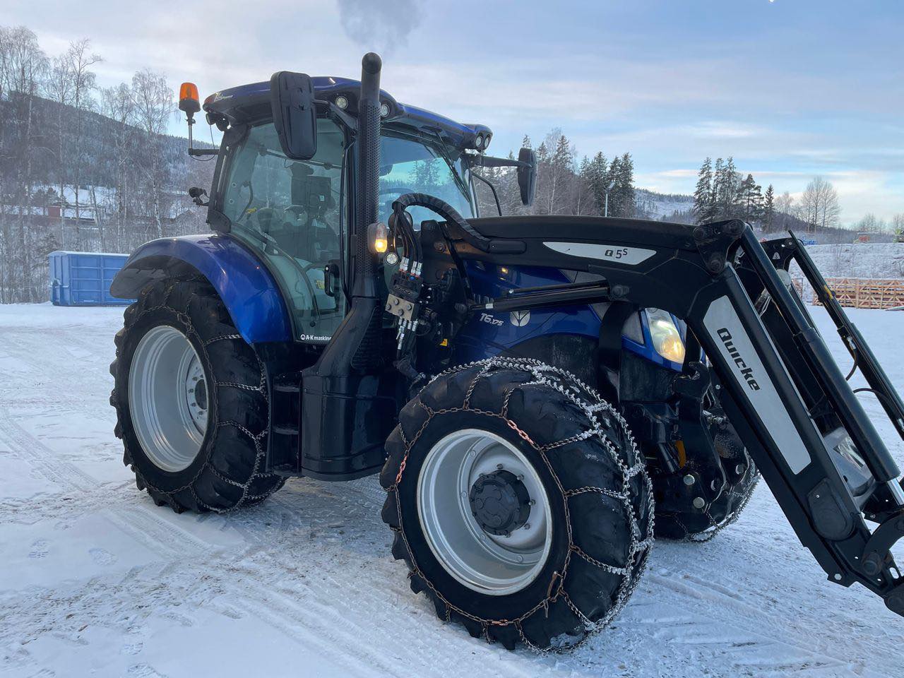 Tracteur Agricole New Holland T6.175 AC – 2017 – 2 482 h