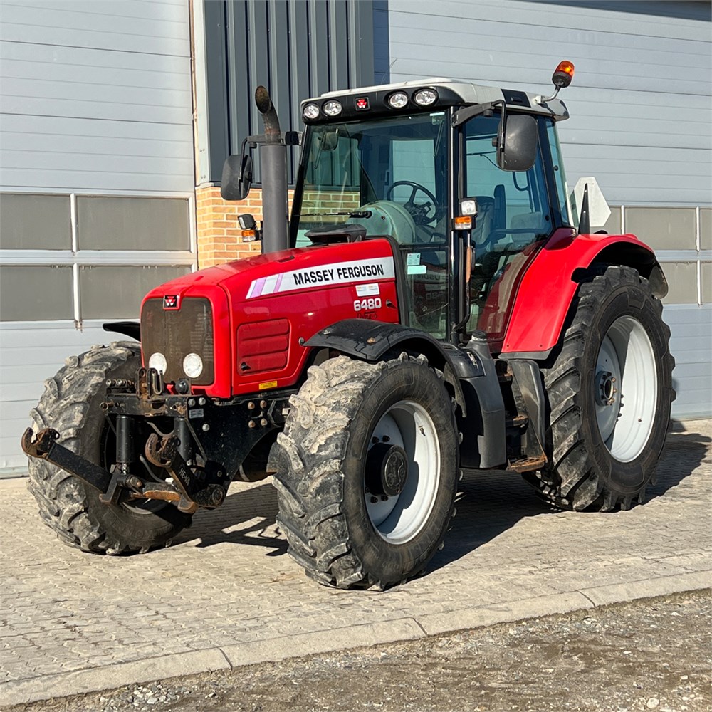 Tracteur Agricole Massey Ferguson 6480 Dyna 6 – 145 ch – Année 2007 – 3 678 h