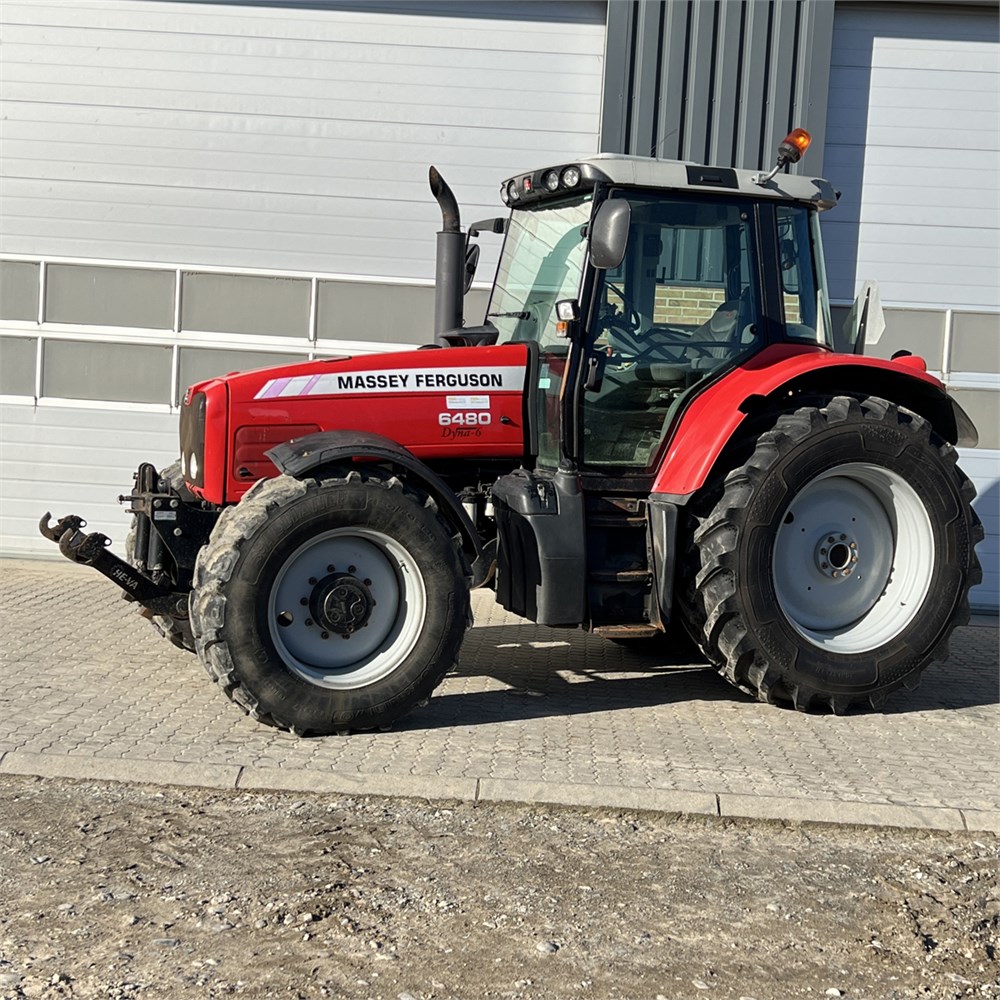 Tracteur Agricole Massey Ferguson 6480 Dyna 6 – 145 ch – Année 2007 – 3 678 h
