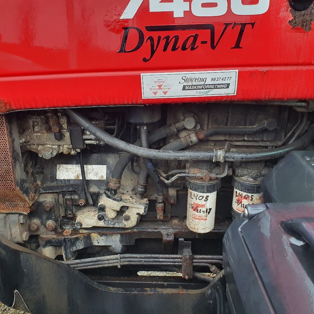 Tracteur Massey Ferguson 7480 Dyna VT – 147 ch – Année 2004 – 2 600 heures
