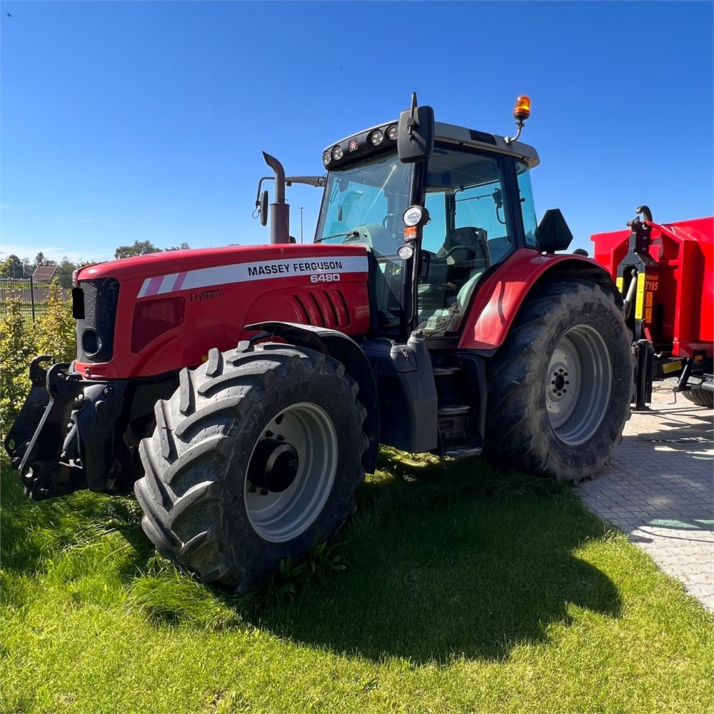 Tracteur Massey Ferguson 6480 – 147 ch – Année 2008 – 7 700 heures