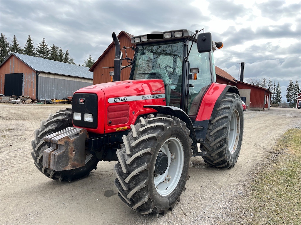 Tracteur Massey Ferguson 6280-4 – 133 ch – Année 2000 – 3 763 heures