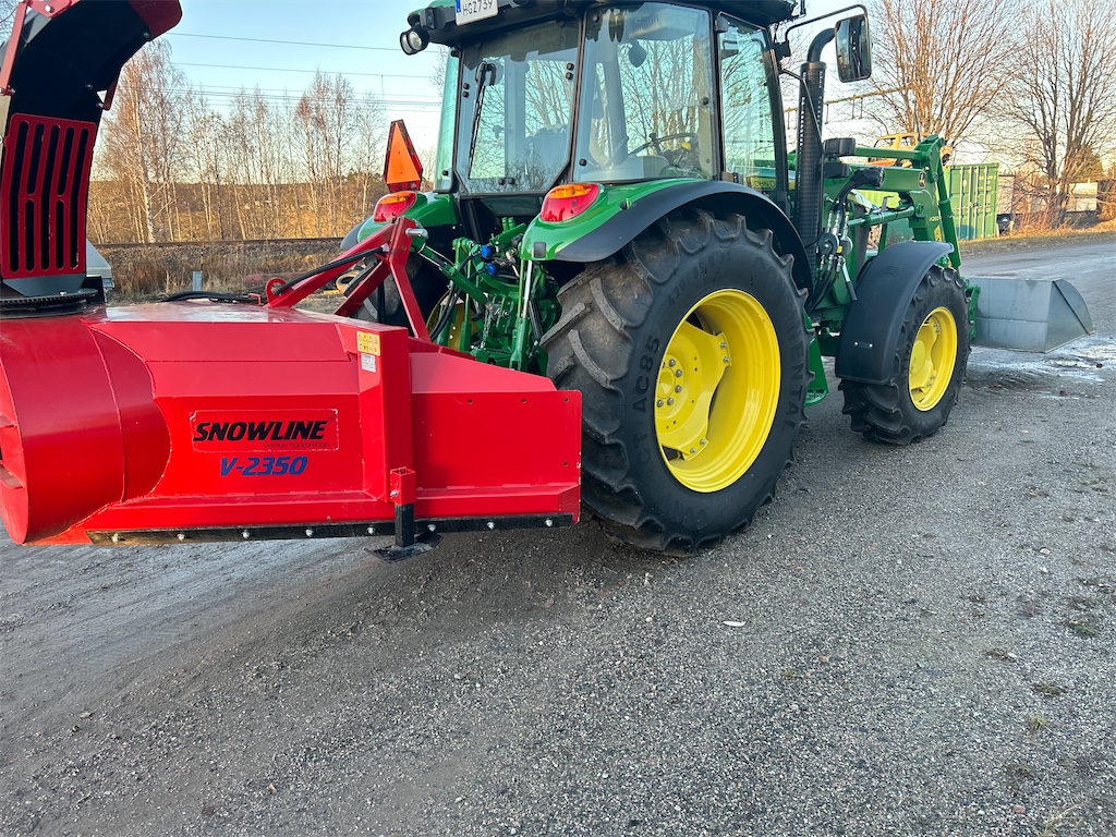 John Deere 5075M – 75 ch – 2016 – 191,9 heures – État proche du neuf