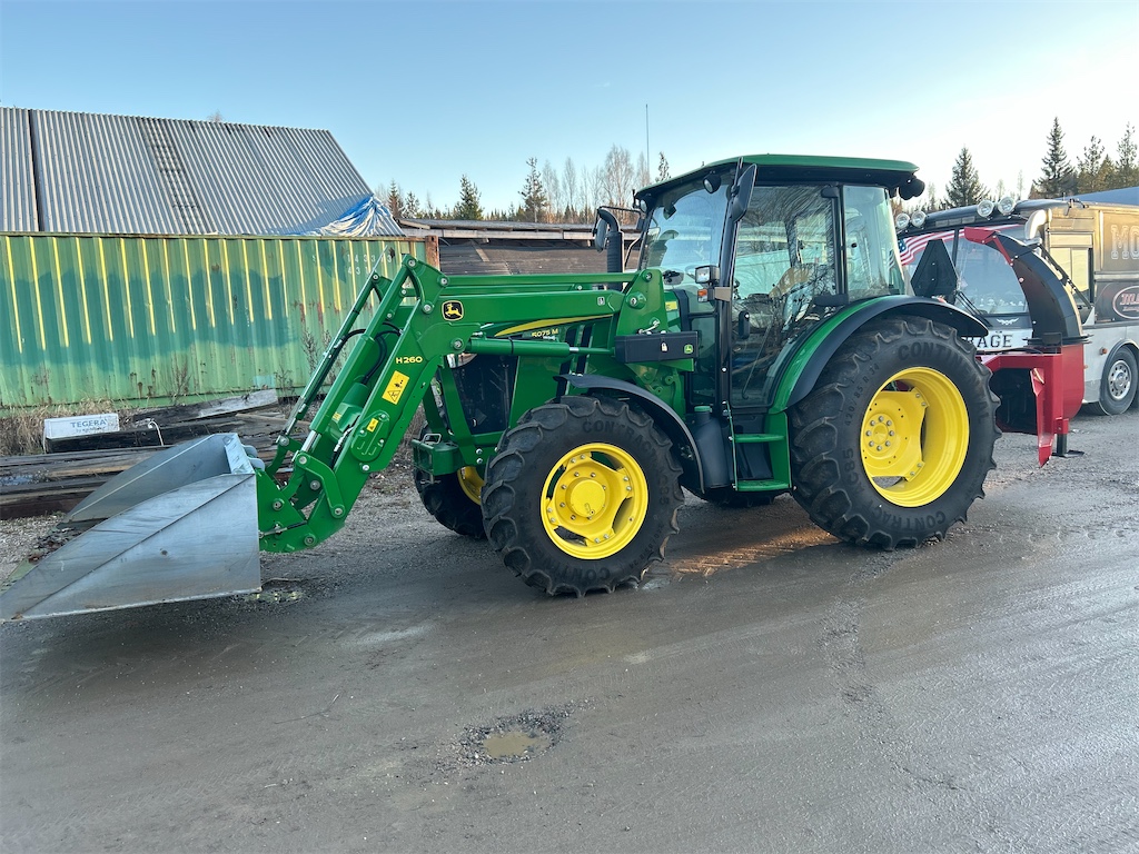 John Deere 5075M – 75 ch – 2016 – 191,9 heures – État proche du neuf