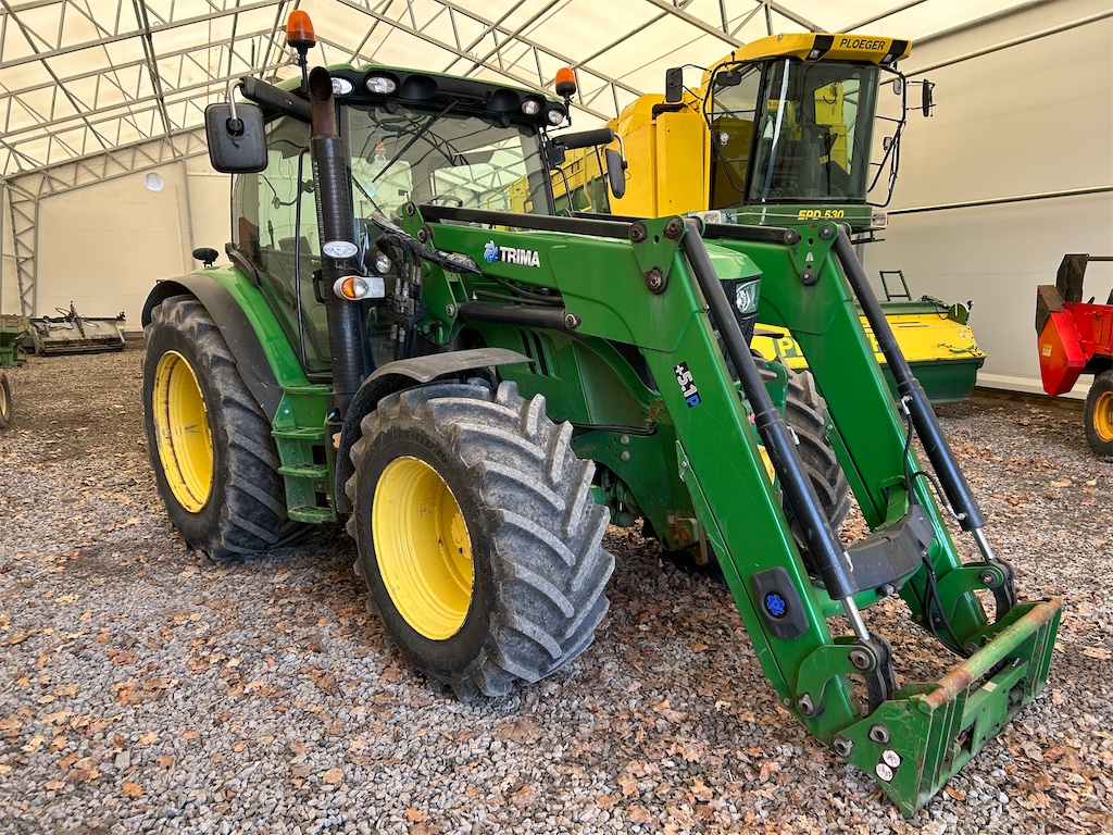 Tracteur agricole John Deere 6125R – 145 ch – 2013 – 5 398 h 