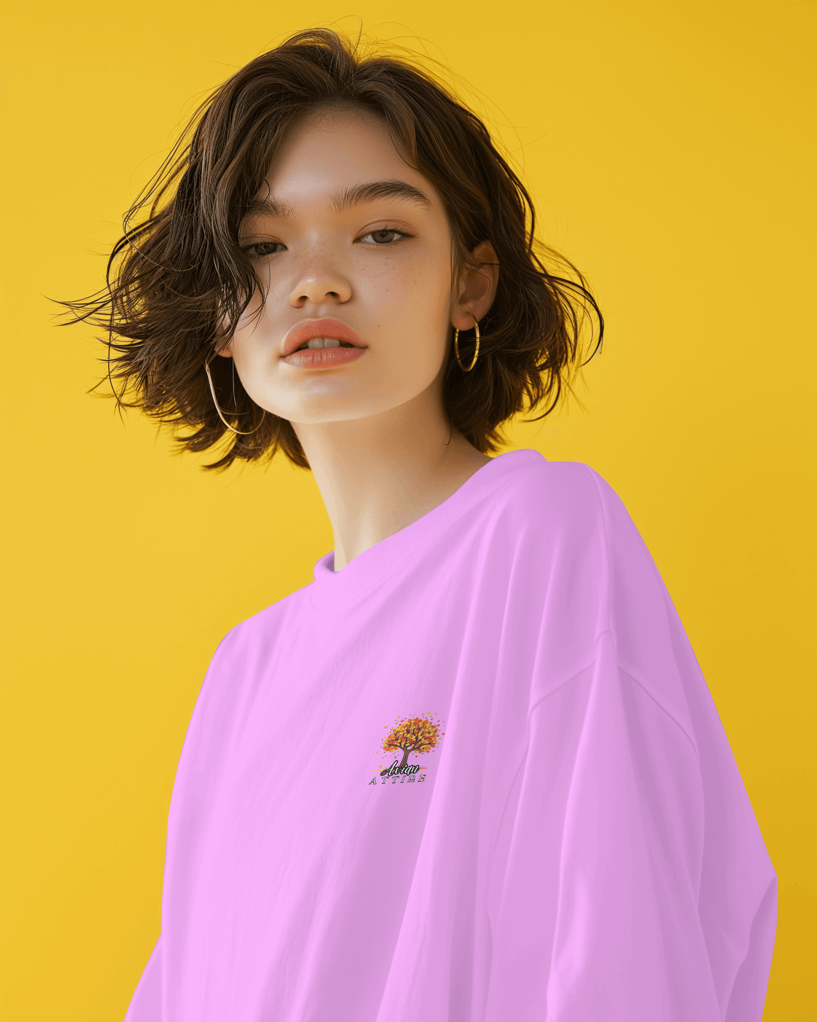 Lavender Lake – 260 GSM Oversized Tee