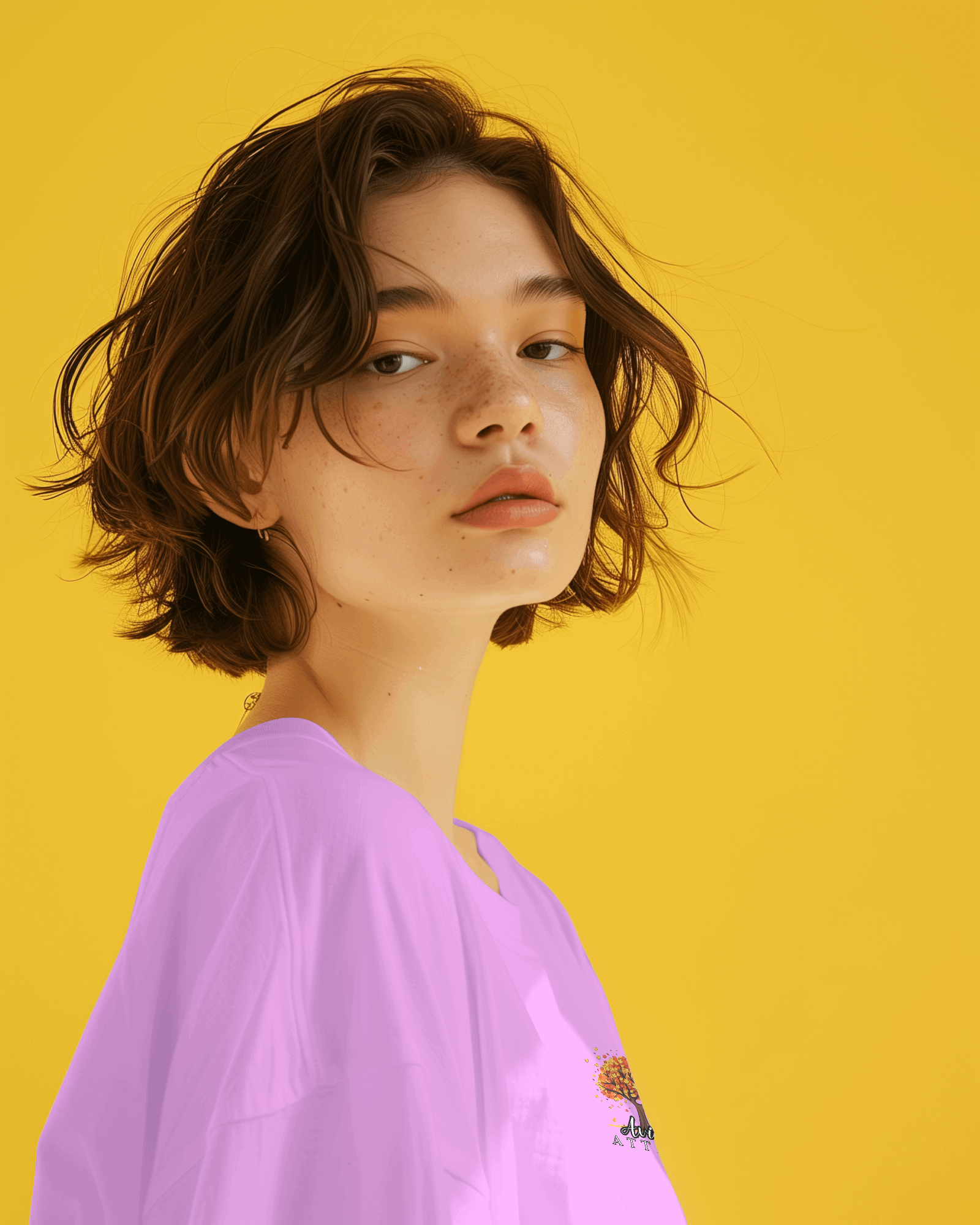 Lavender Lake – 260 GSM Oversized Tee