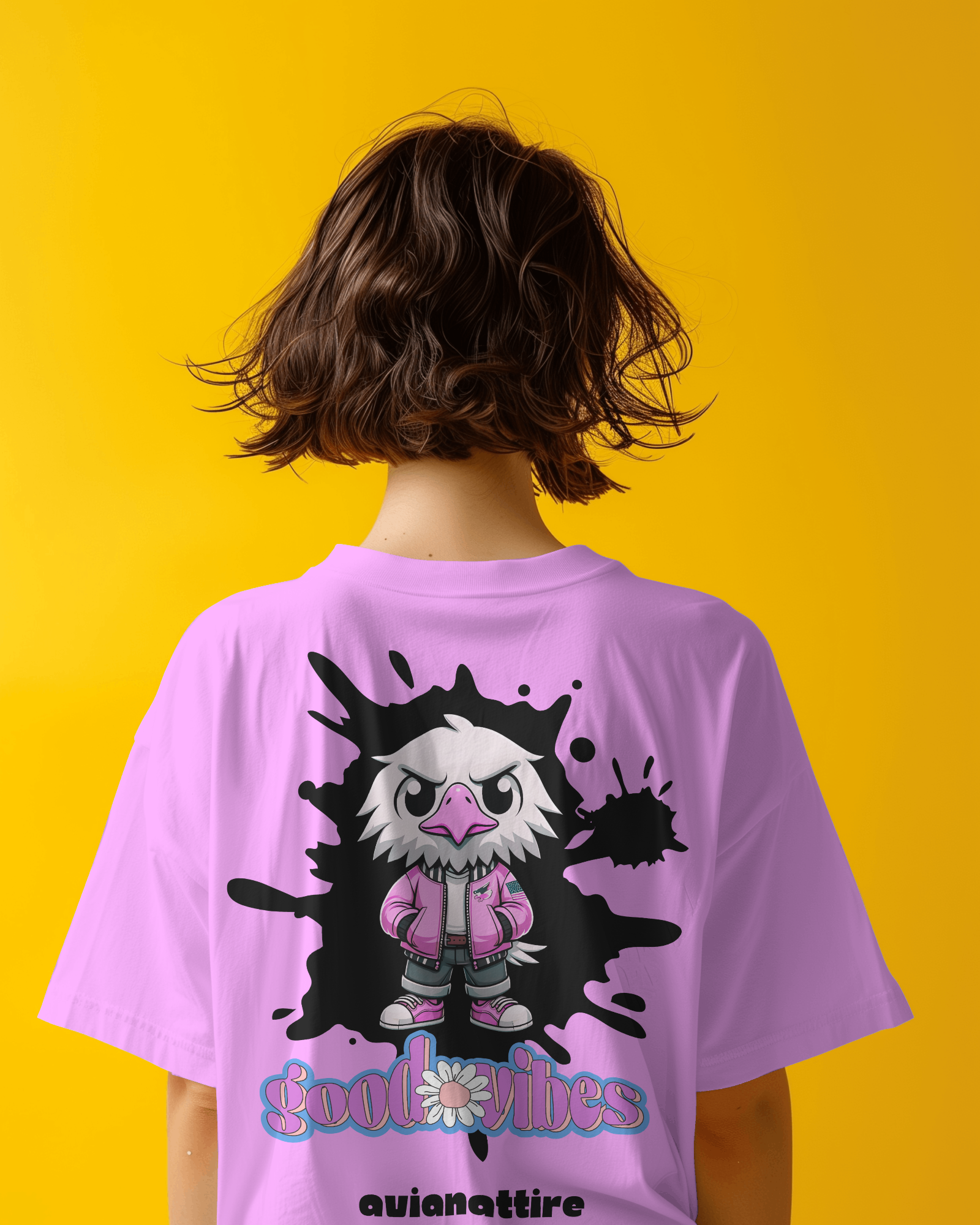 Lavender Lake – 260 GSM Oversized Tee