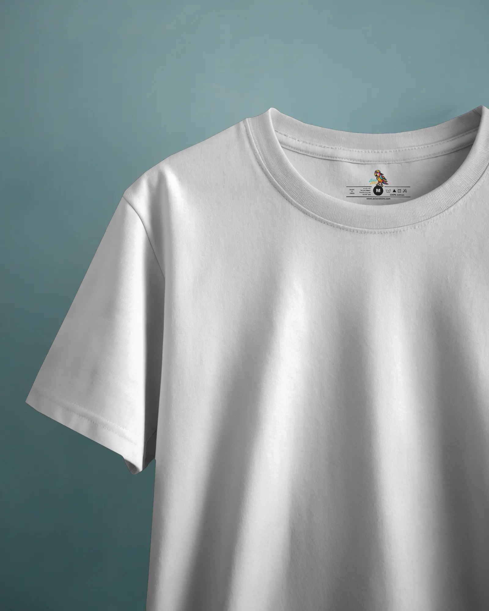 Pure White – 180 GSM Women’s Tee Regular Fit