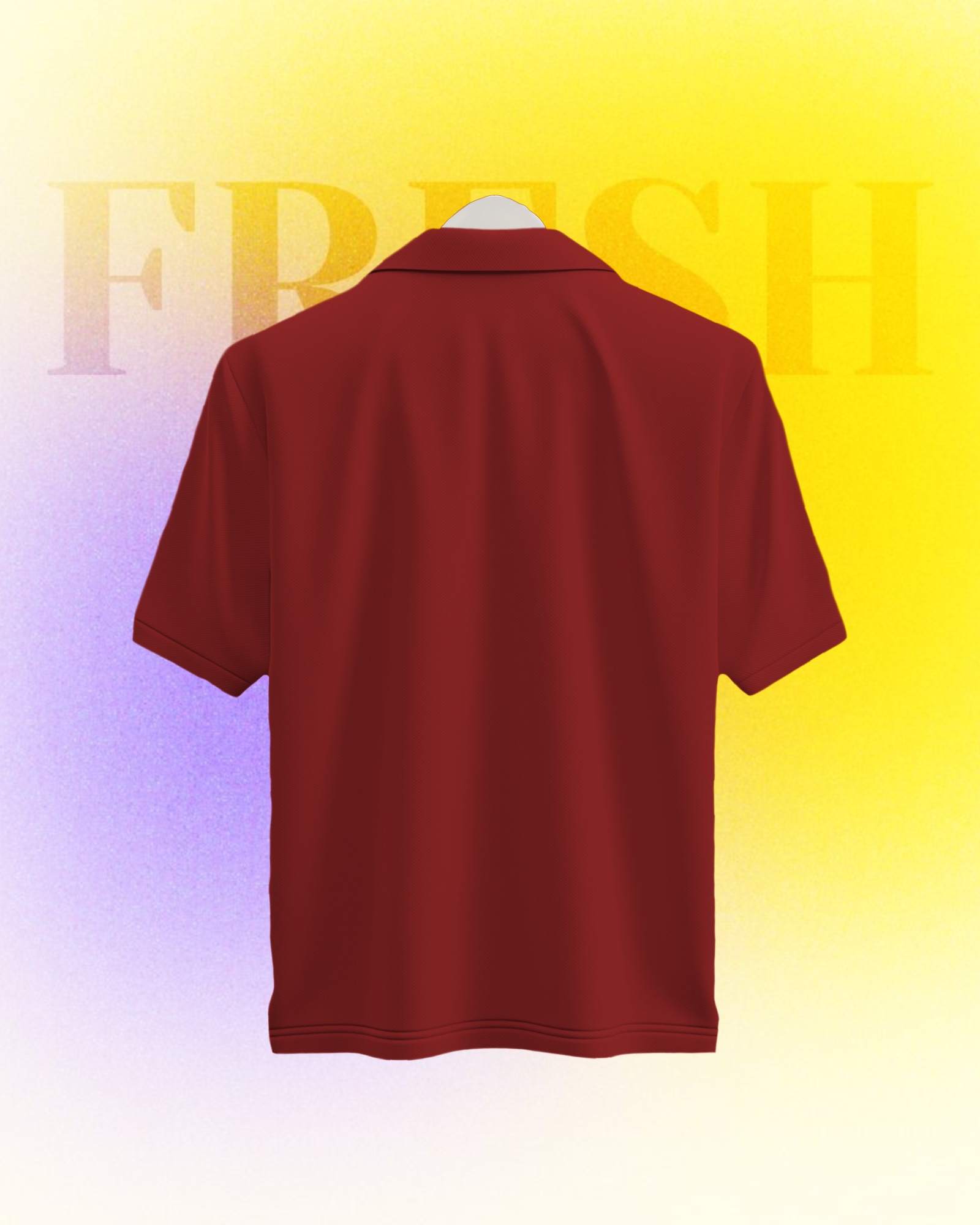 Maroon Grace – 230 GSM Women’s Polo