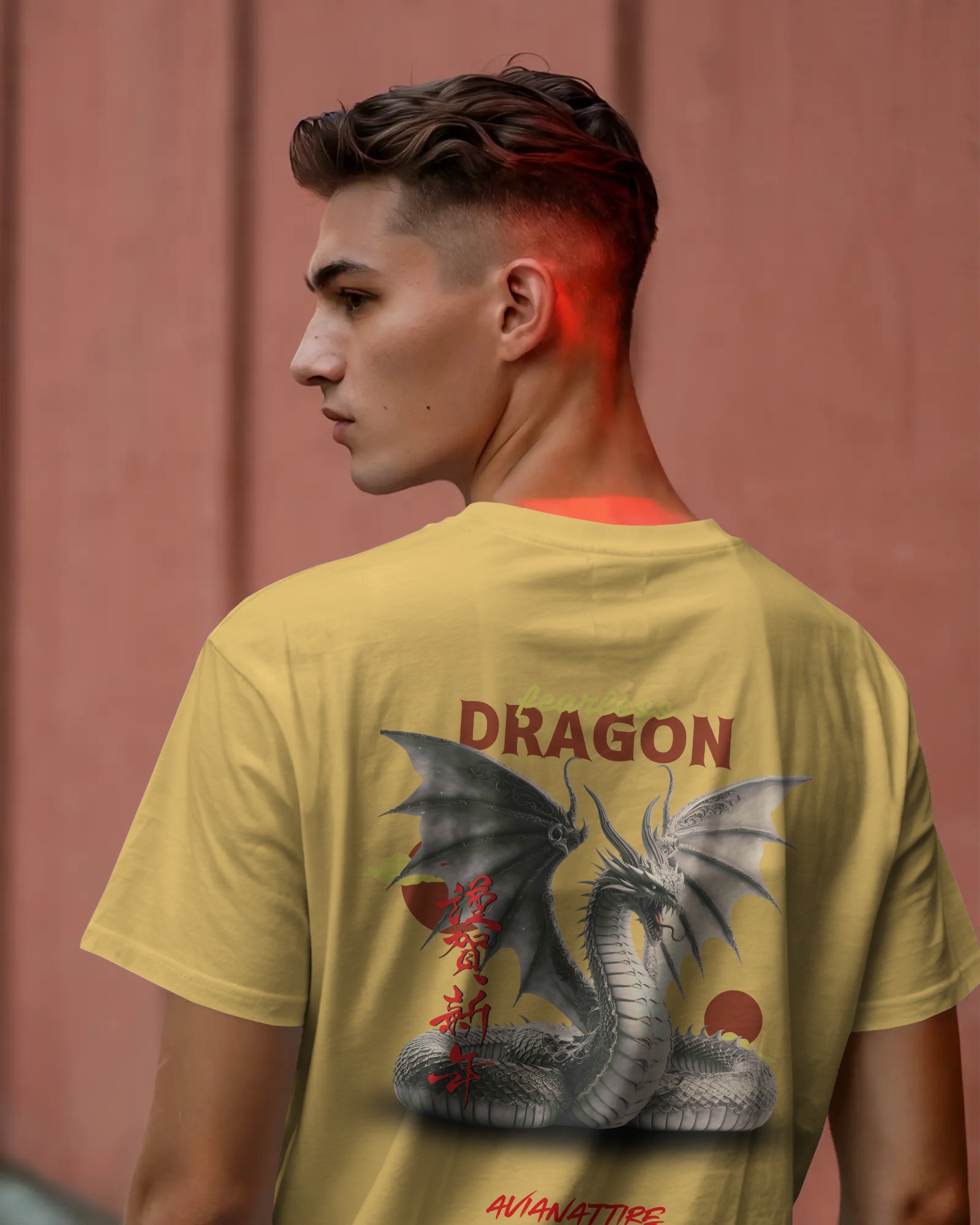 Beige Base – 200 GSM Regular Fit Tee