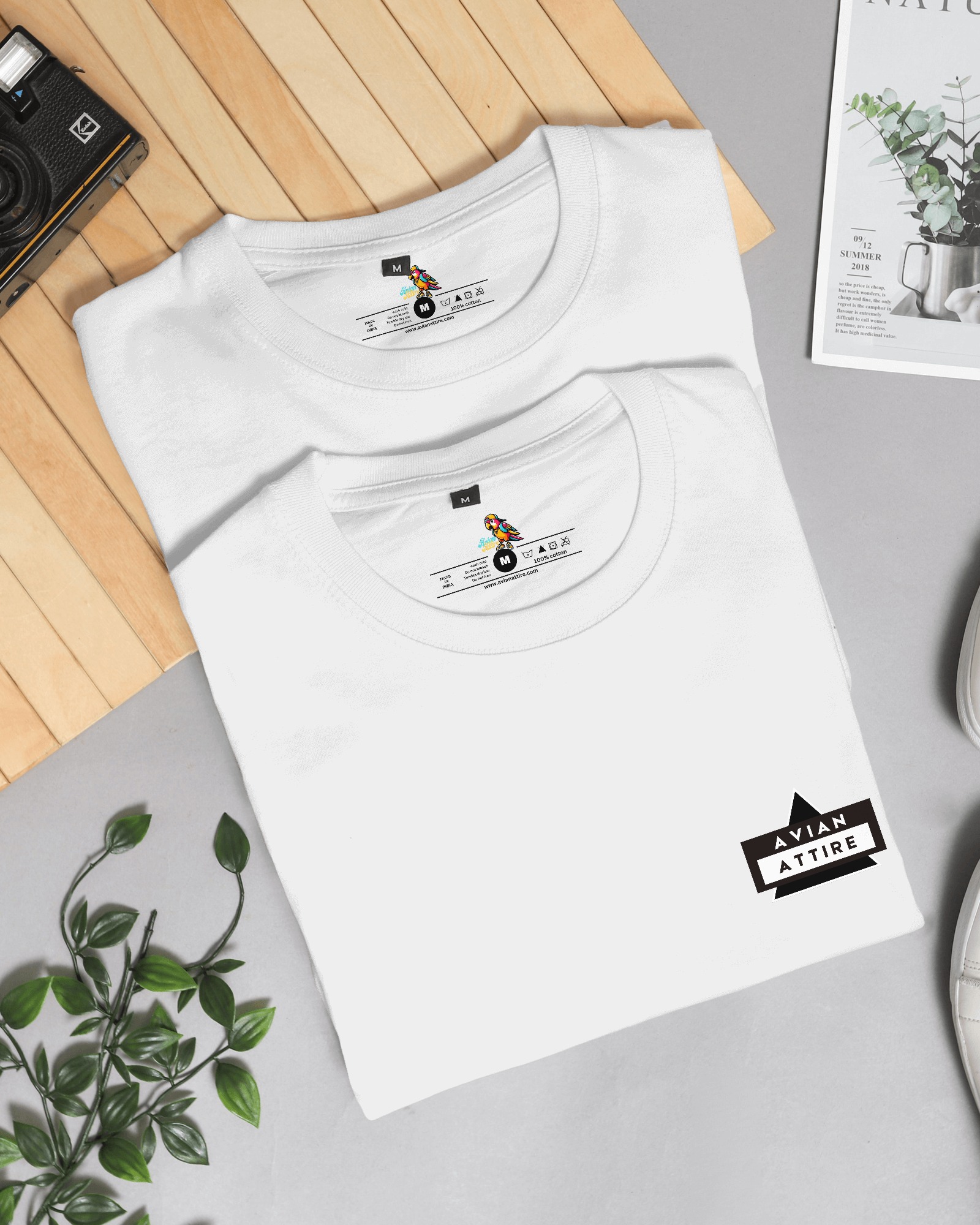 White Core – 230 GSM Regular Fit Tee
