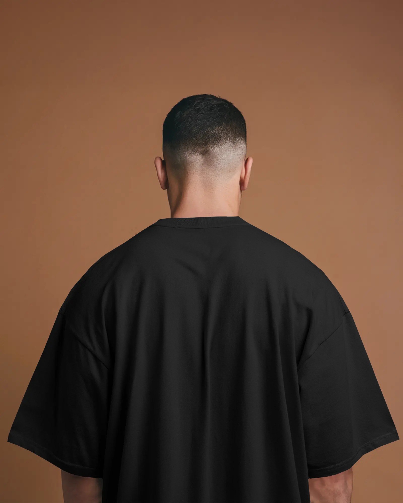 Black Oversized T-Shirt - 200 GSM | Bold & Timeless