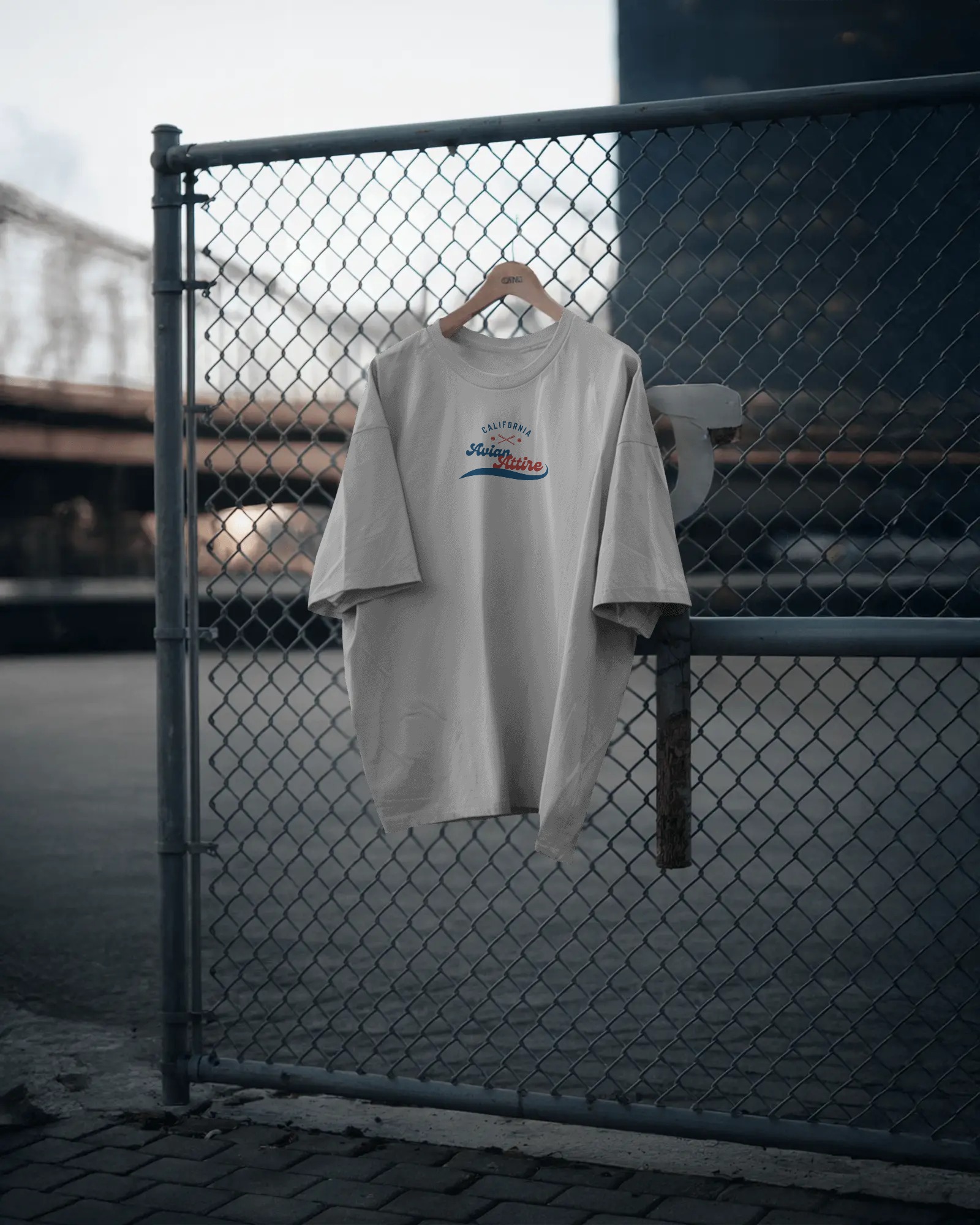 White Oversized Graphic T-Shirt – 230 GSM | Statement Streetwear