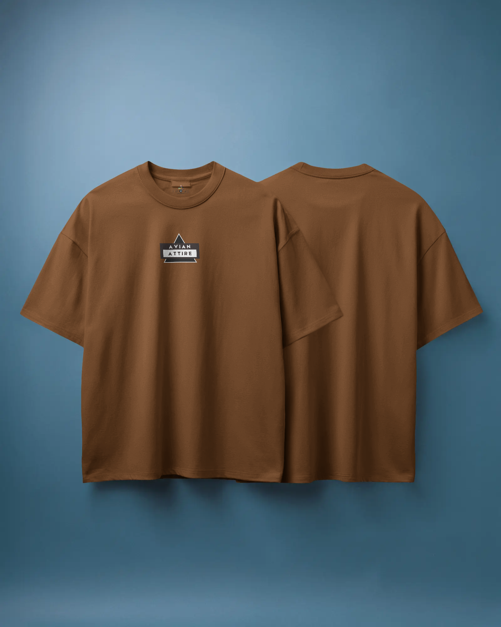 Brown Oversized Graphic T-Shirt – 230 GSM