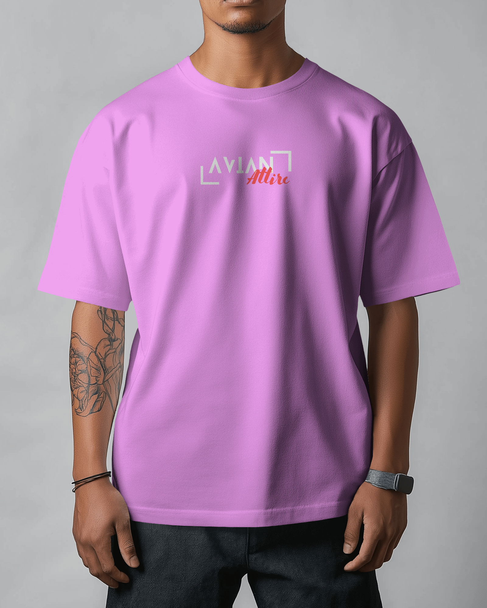 Lavender Oversized T-Shirt – 260 GSM