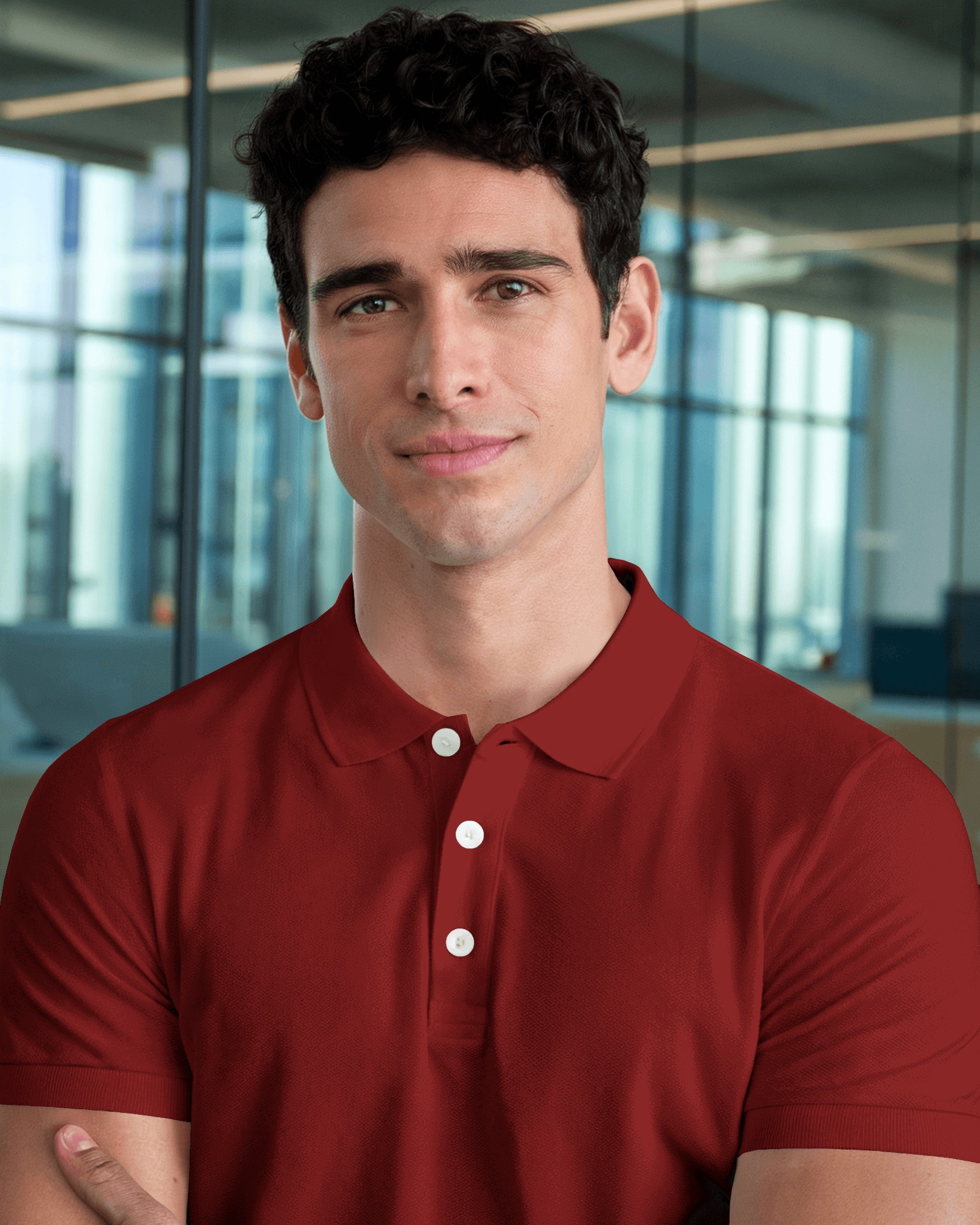 Maroon Polo T-Shirt – 240 GSM | Bold, Clean & Premium