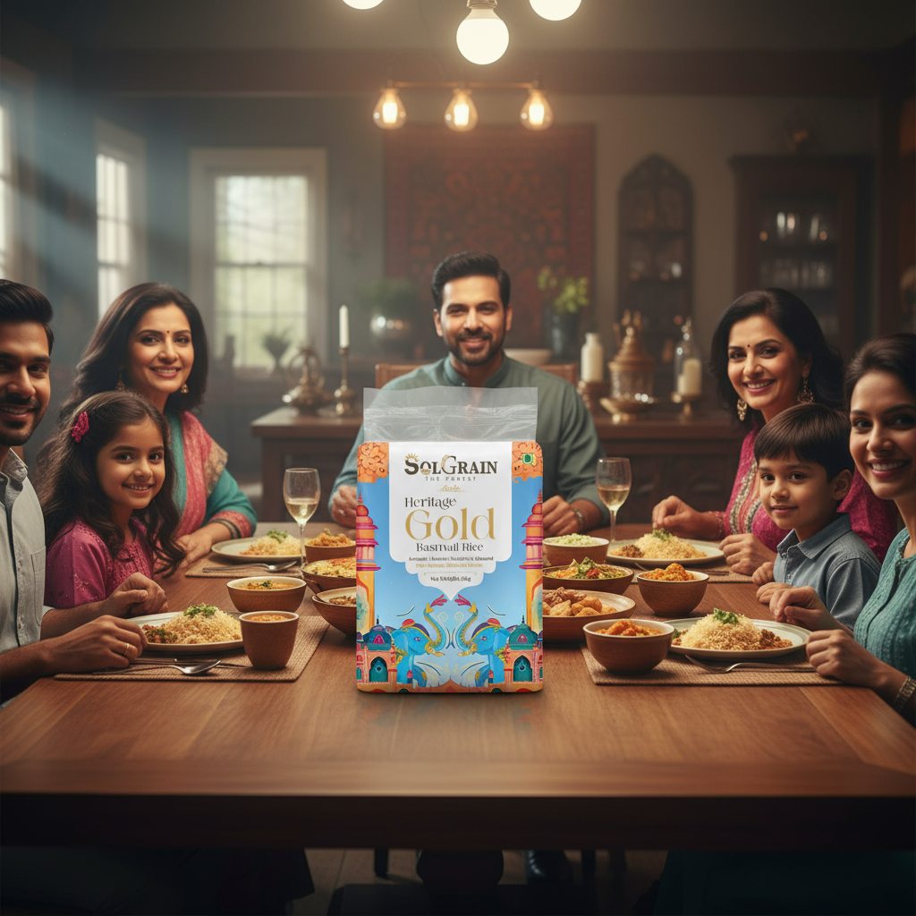 SOLGRAIN Heritage Gold Basmati Rice