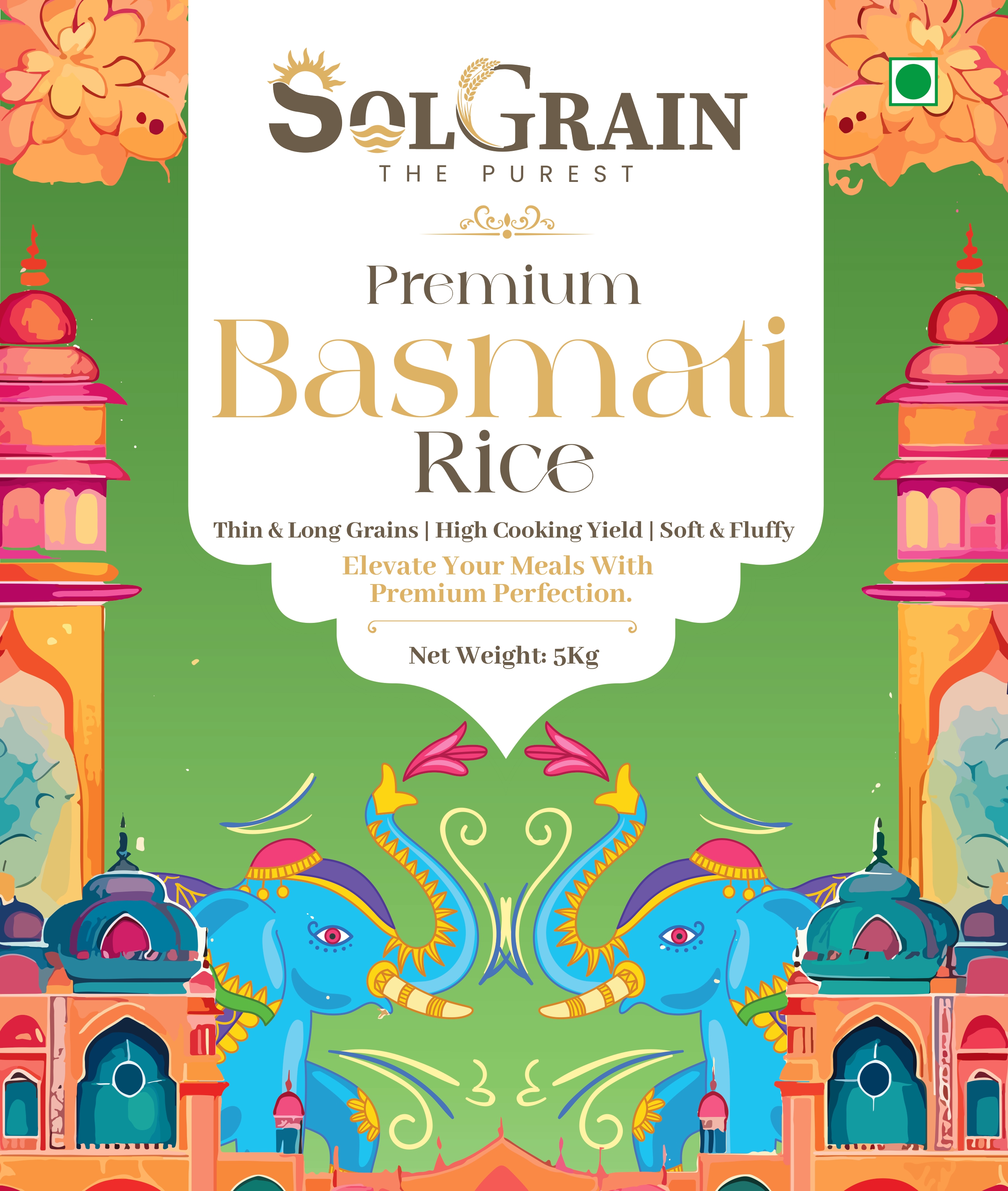 SOLGRAIN Premium Basmati Rice