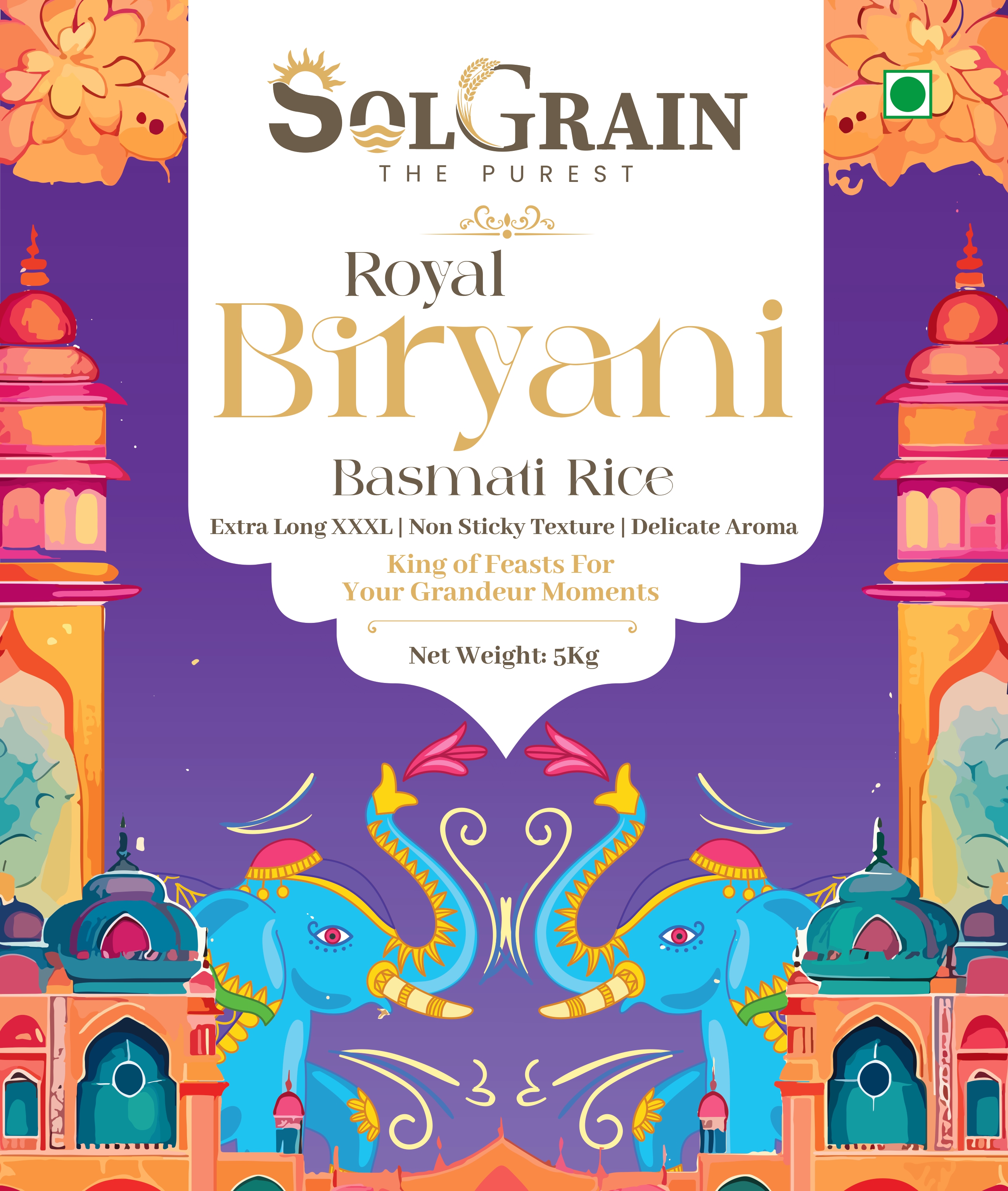 Solgrain Royal Biryani Basmati Rice