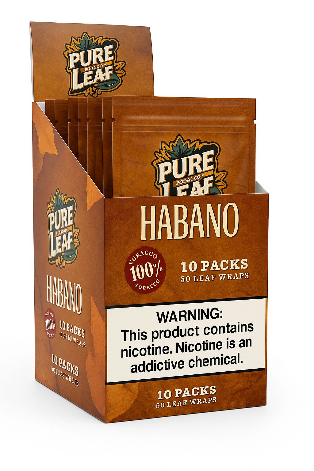 Wraps Habano packs 
