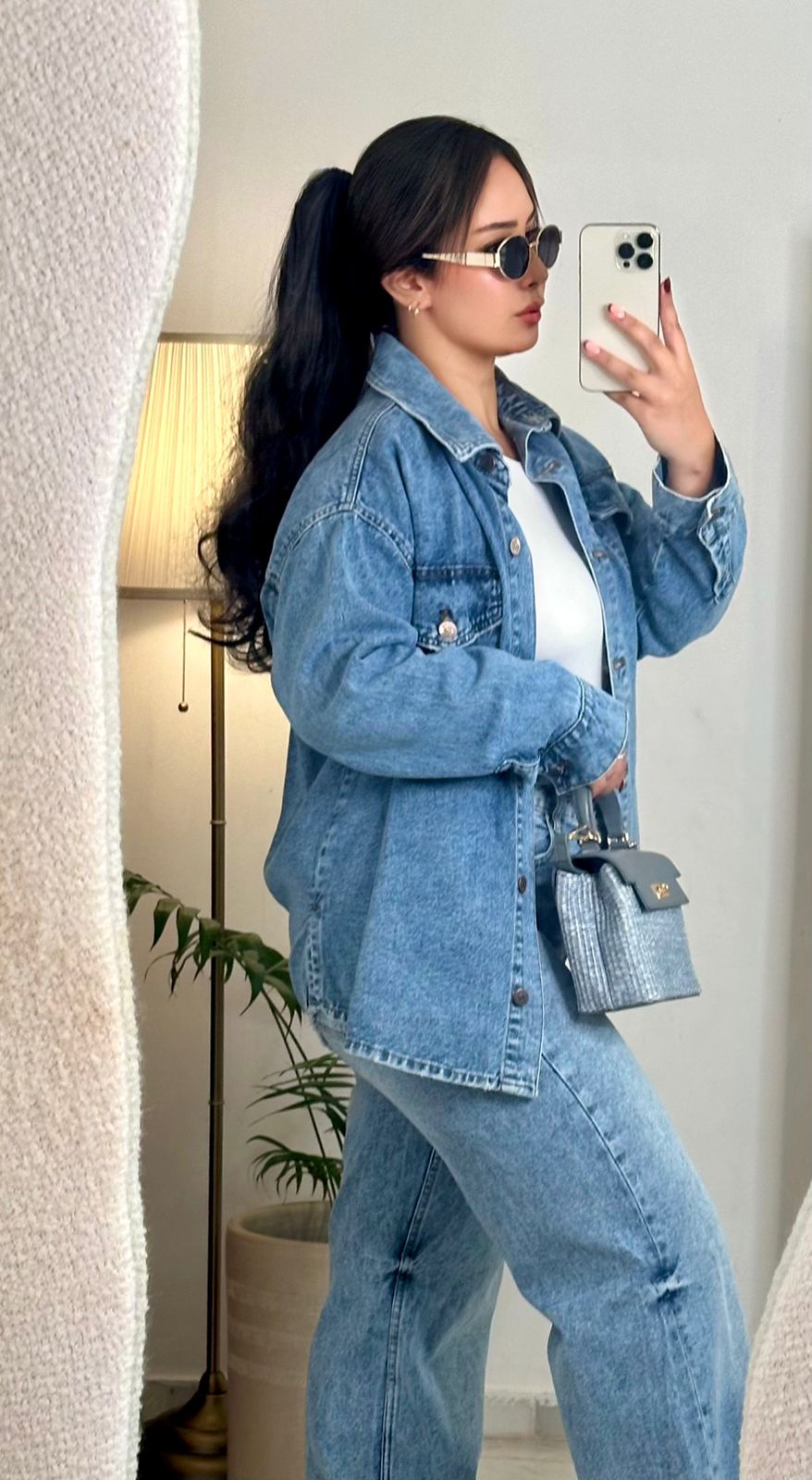 Ensemble en denim