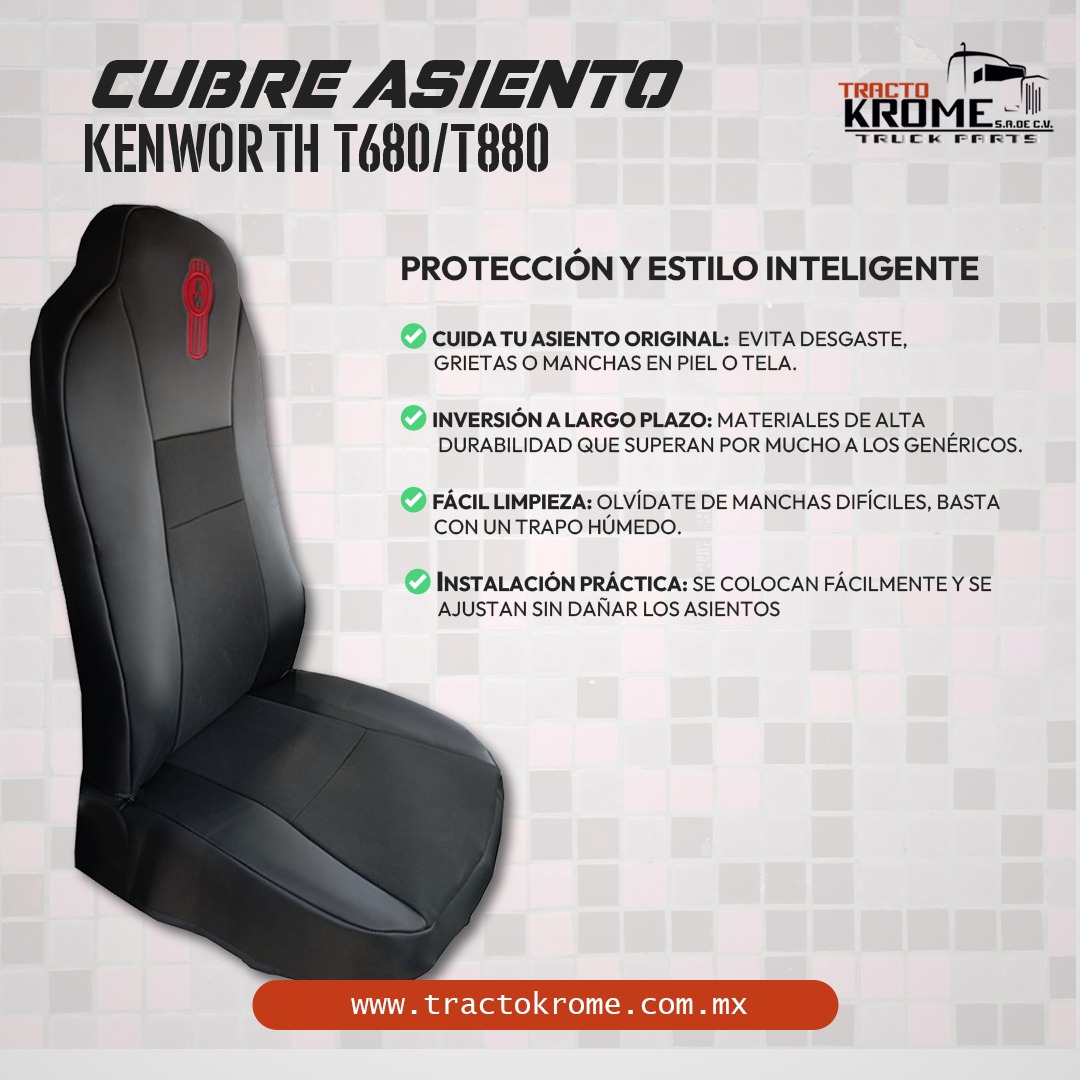 Cubre Asiento Kenworth