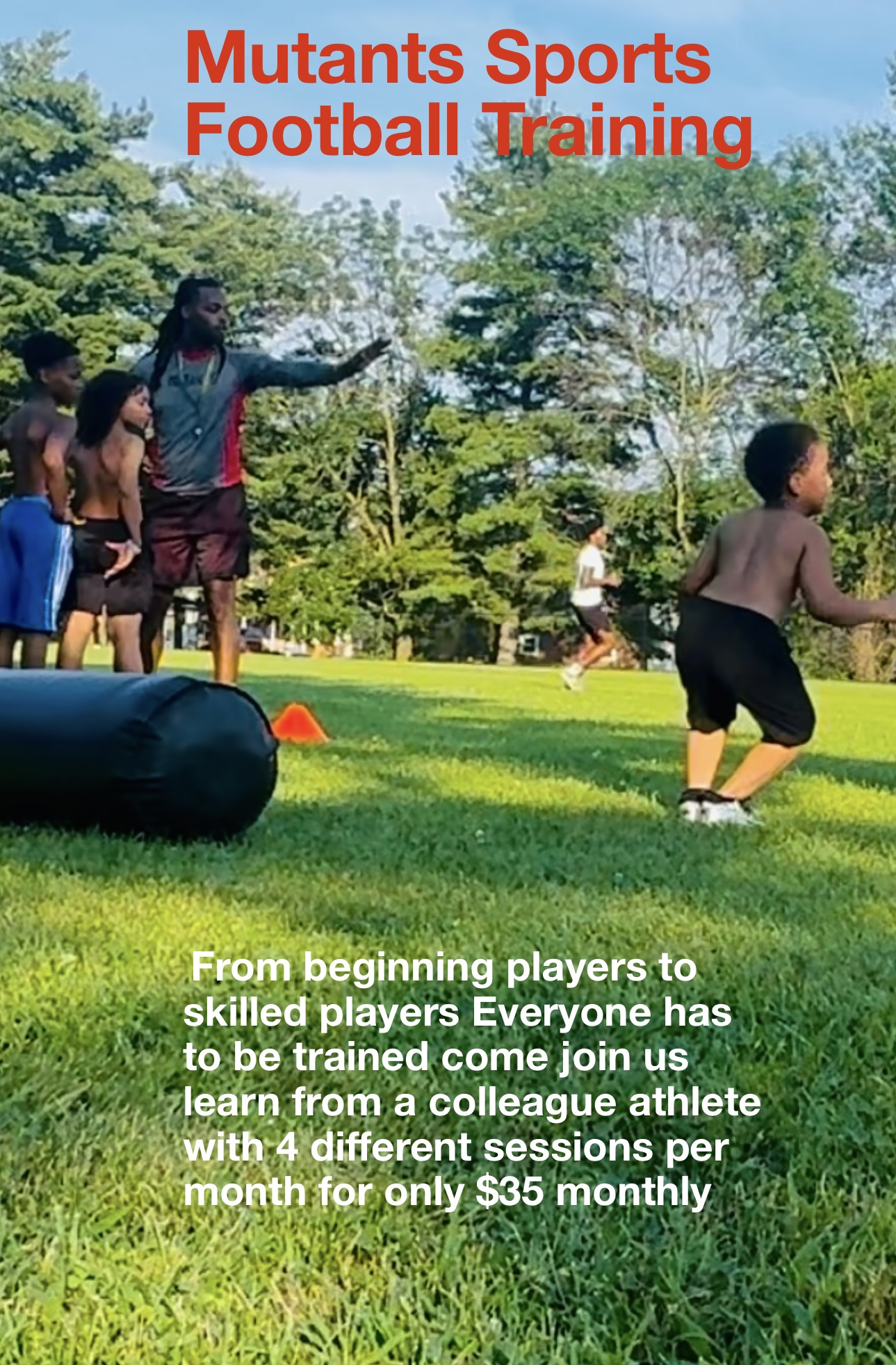Mutants Sports Football Training