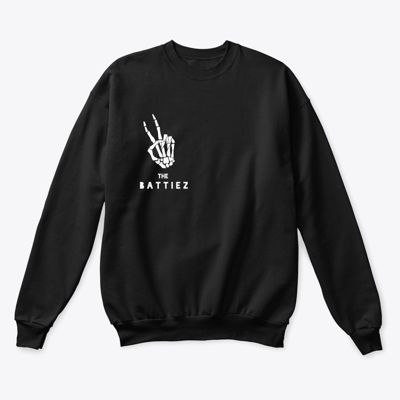 The Battiez Peace Skull Hand Gothic Graphic Sweatshirt Collection