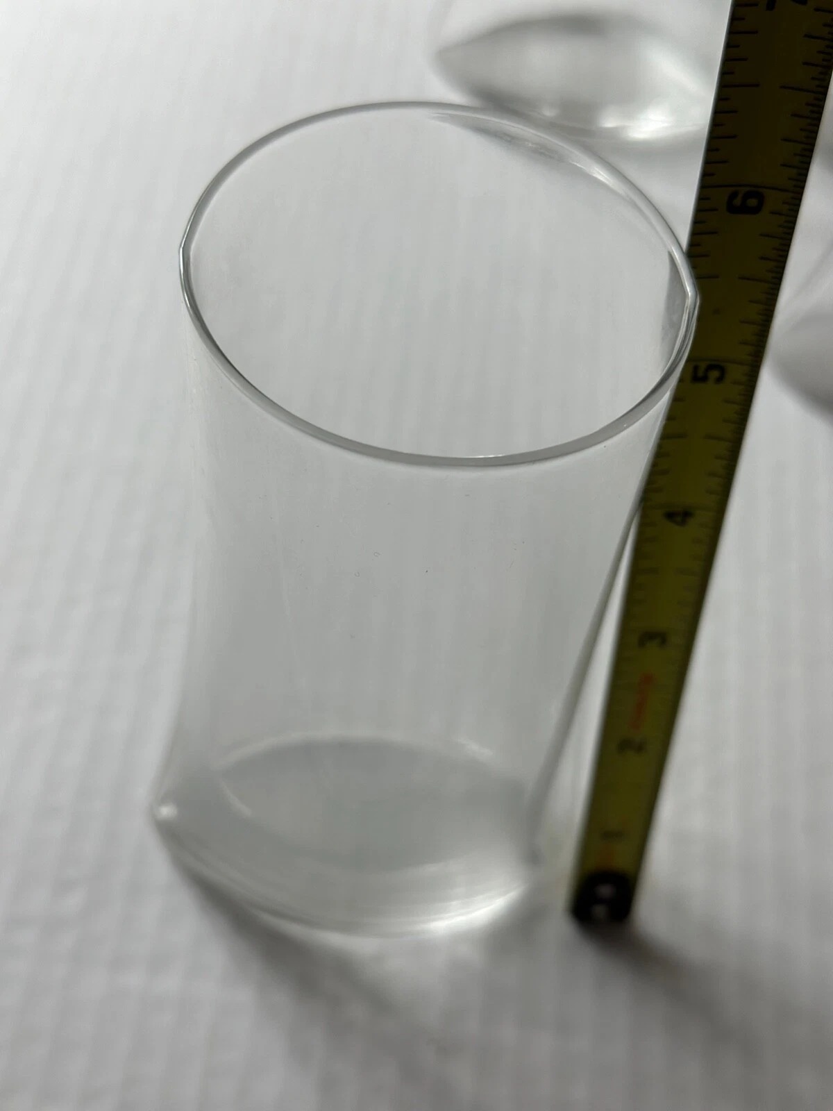 Crinkle Futuro Glass by Designer Makoto Komatsu Set of 12 - Extremely Rare 1979