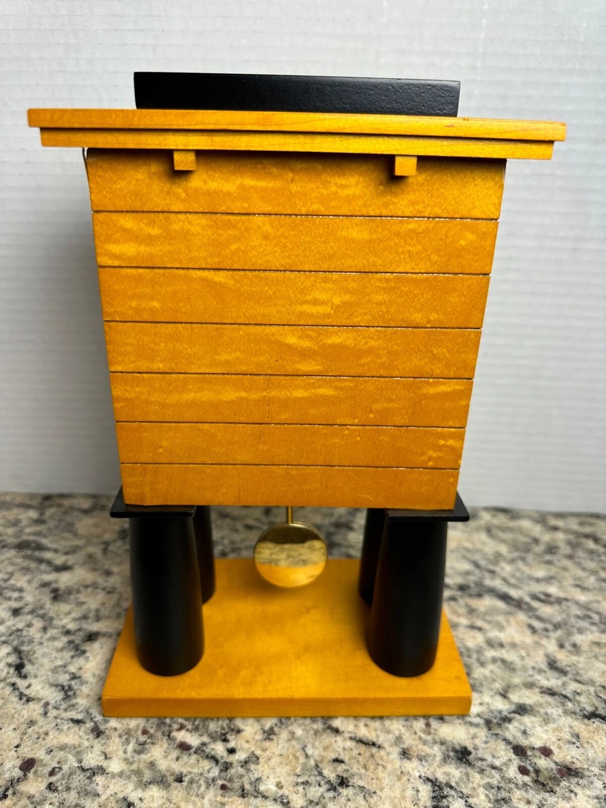 Postmodern Mantle Clock by Michael Graves for Alessi