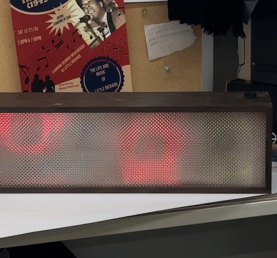 JC Penny Psychedelic Disco Party Light Box Retro Super RARE 70s?