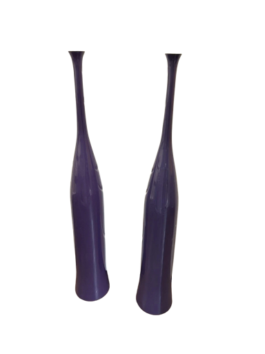 Purple FLOOR Vases by Oggetti 40 Inch XL