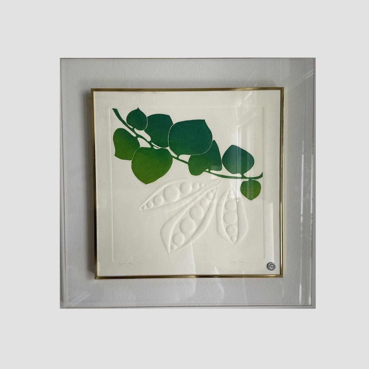 Judy Targan Original Art 1978 “Split Peas” Signed - 44/150 Greg Copeland