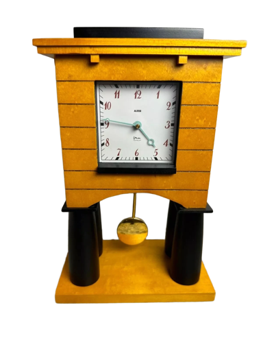 Postmodern Mantle Clock by Michael Graves for Alessi