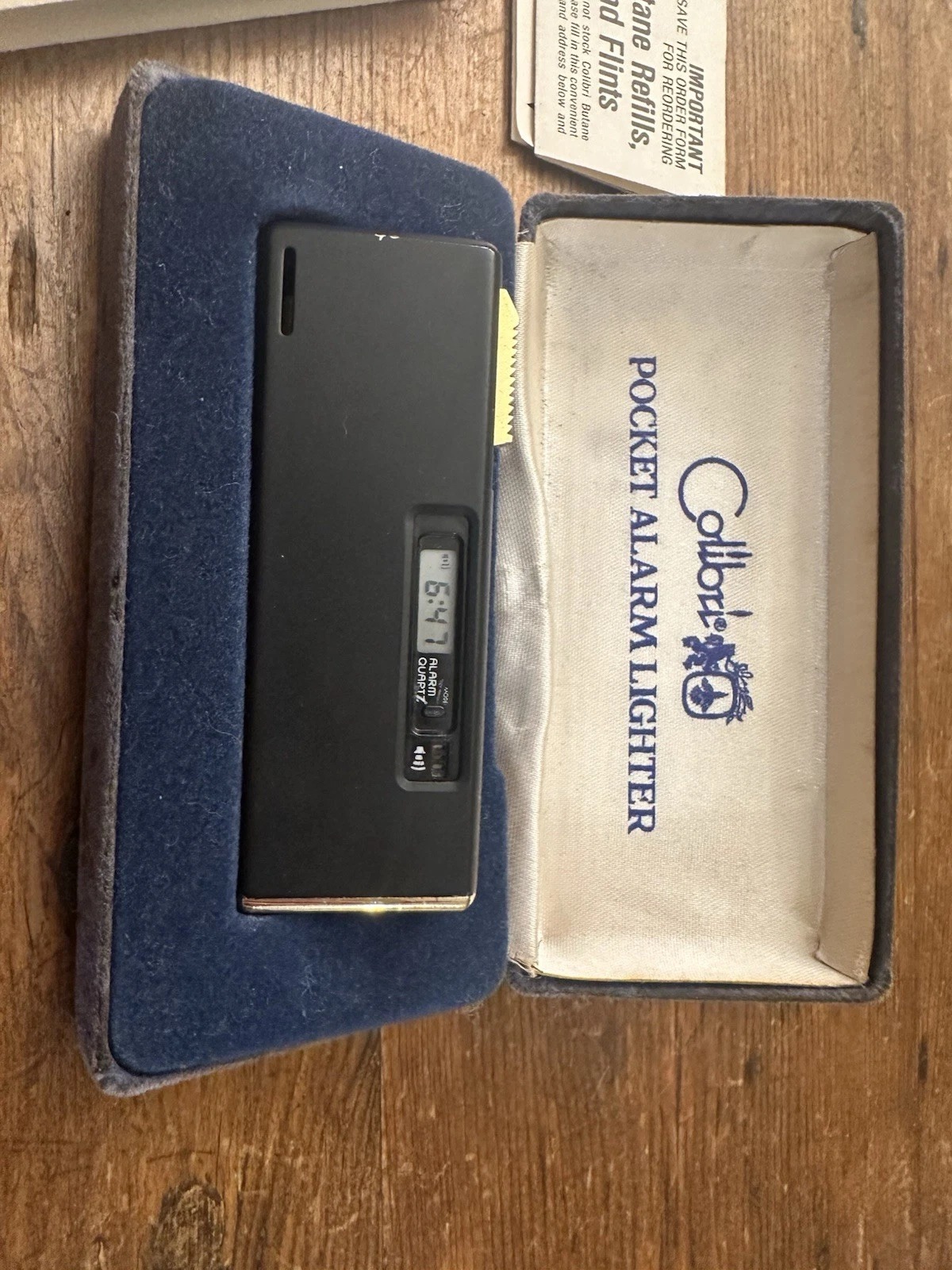 Colibri Pocket Alarm Lighter