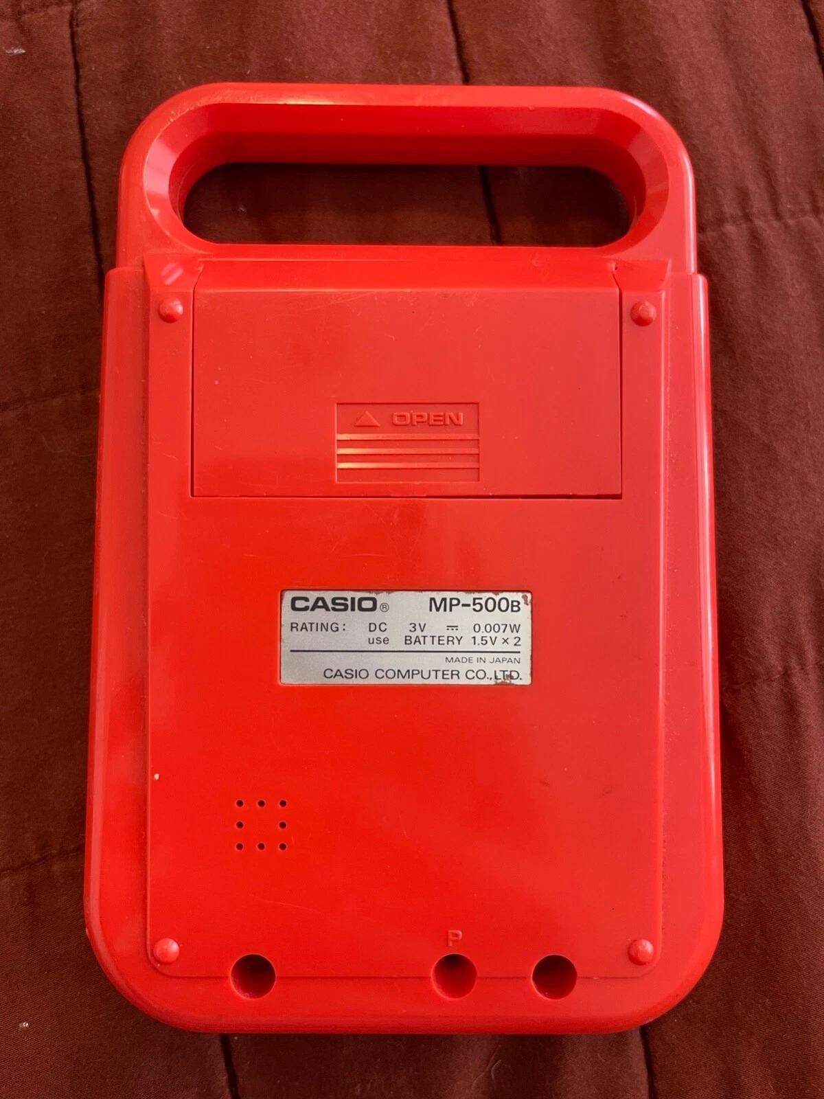 Casio MP-500 Math Pet