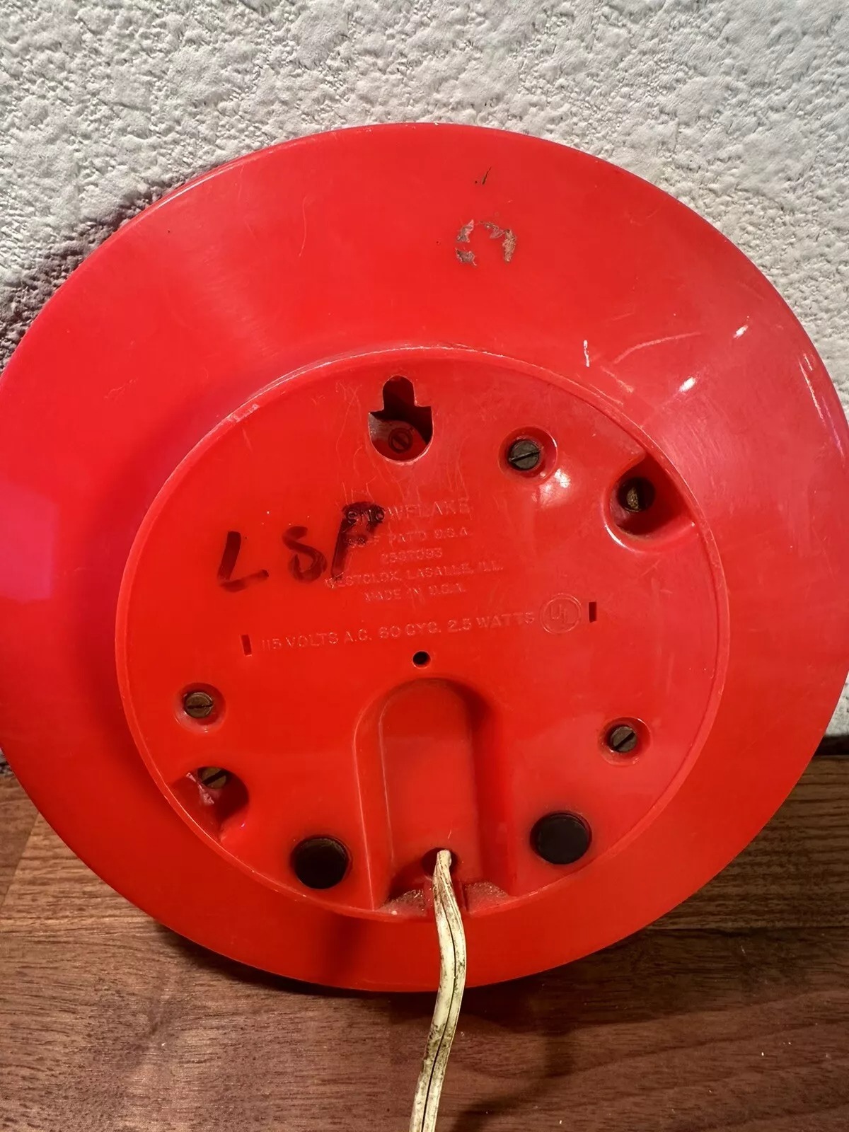 Vintage Westclox Wall Clock