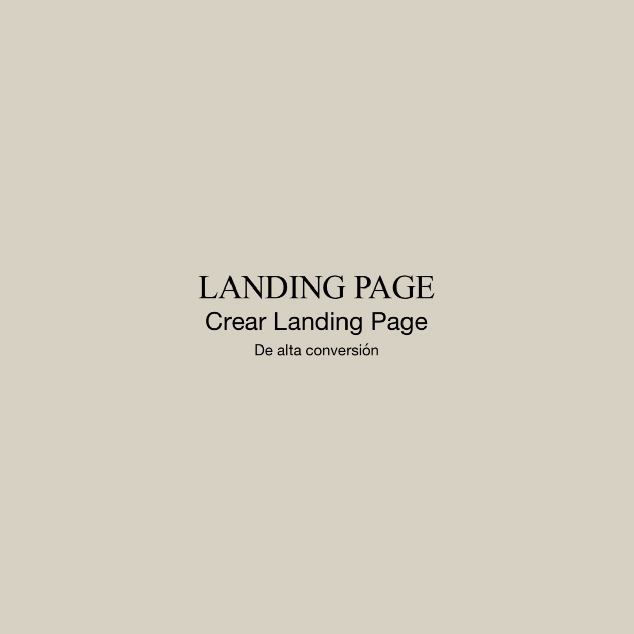 E-book Landing Page