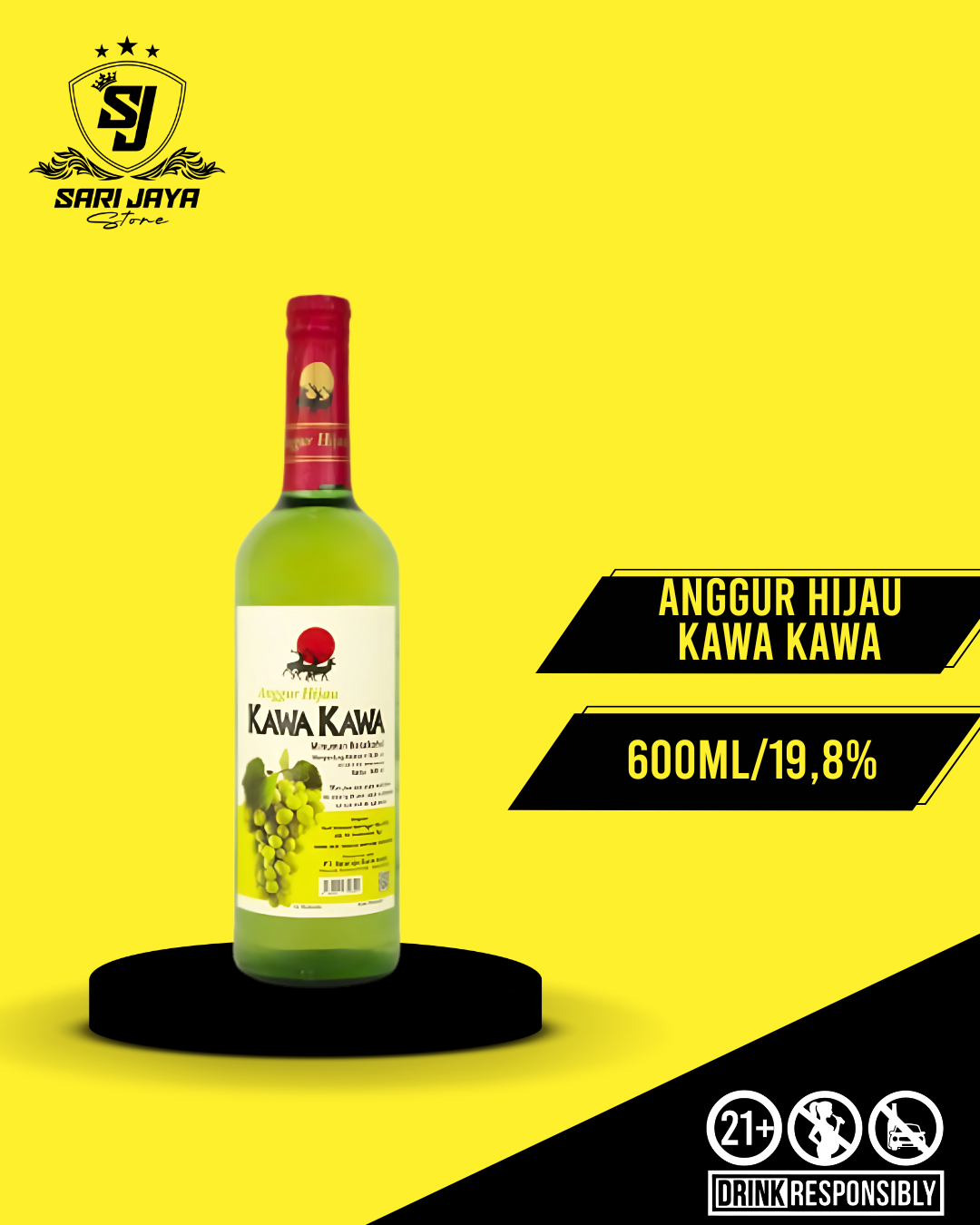 KAWA KAWA ANGGUR HIJAU