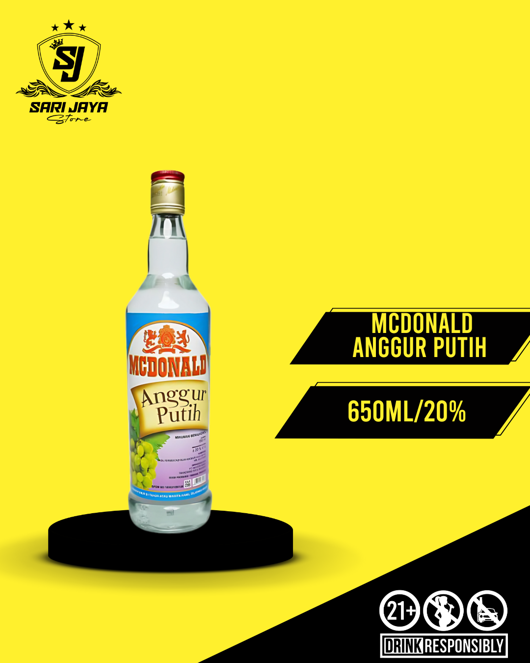 MCDONALD ANGGUR PUTIH