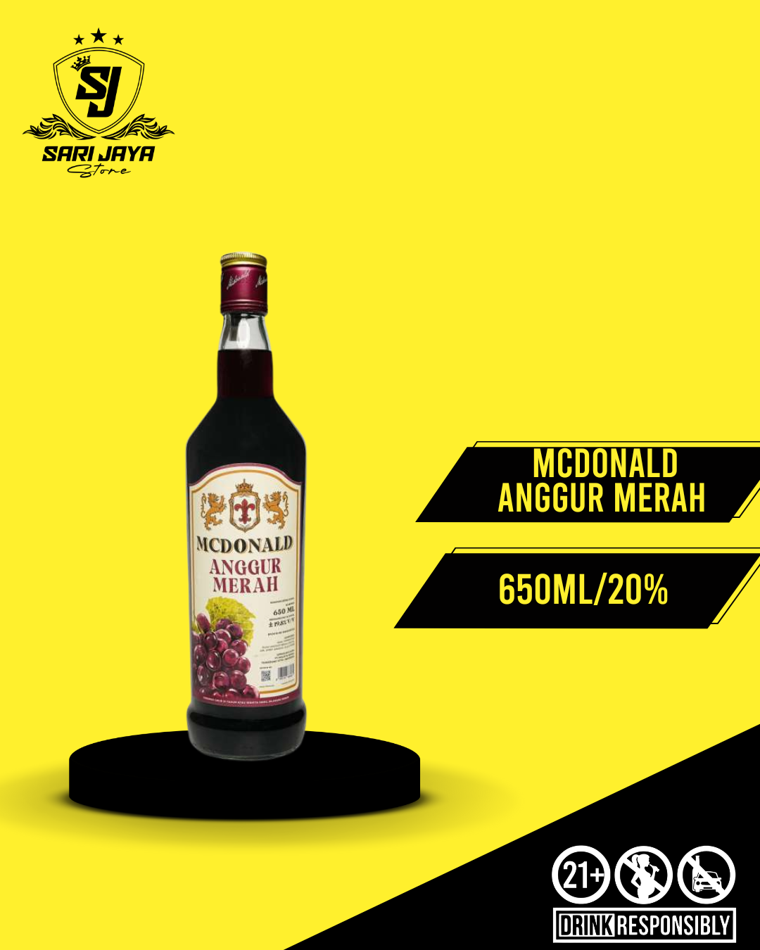 MCDONALD ANGGUR MERAH