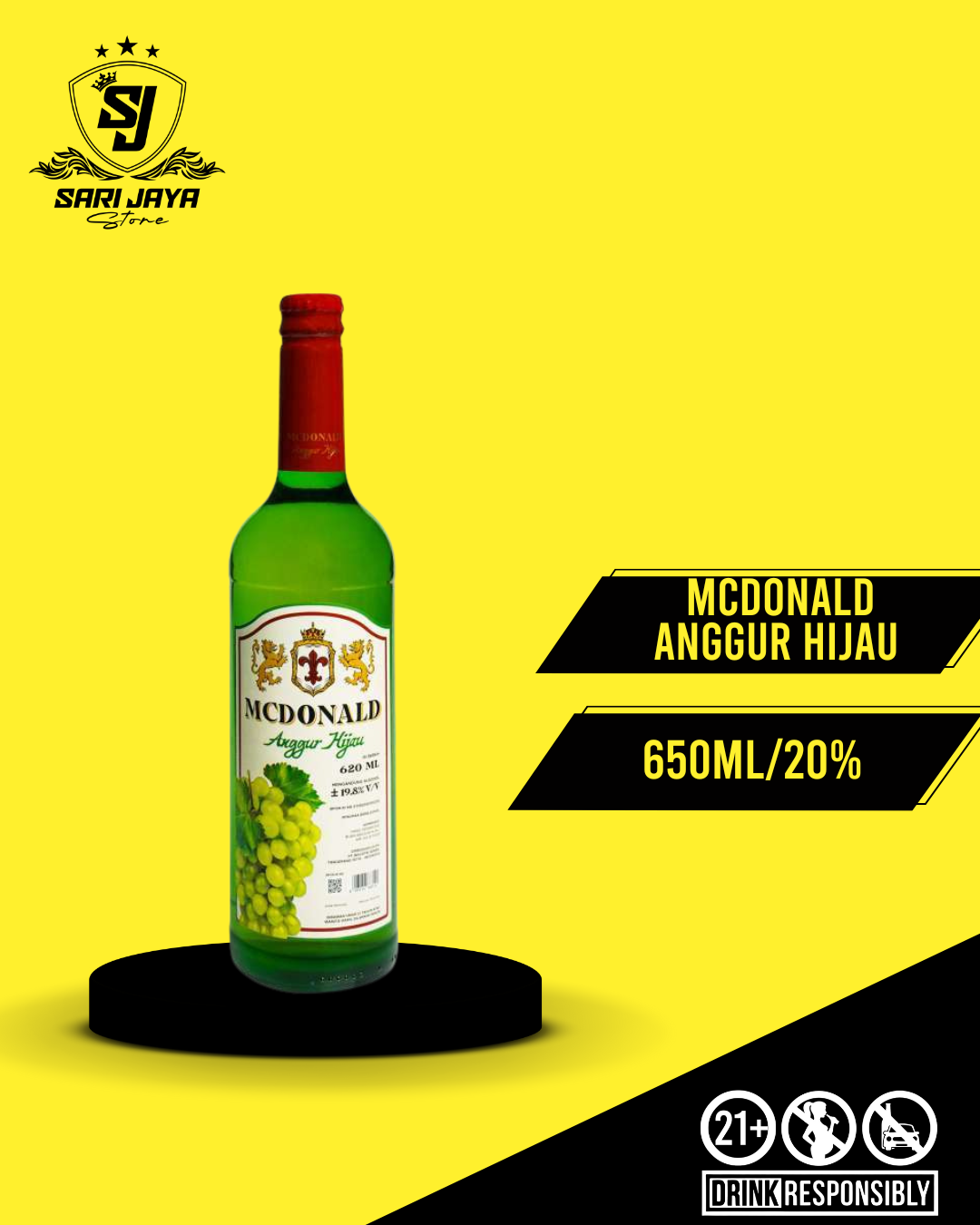 MCDONALD ANGGUR HIJAU