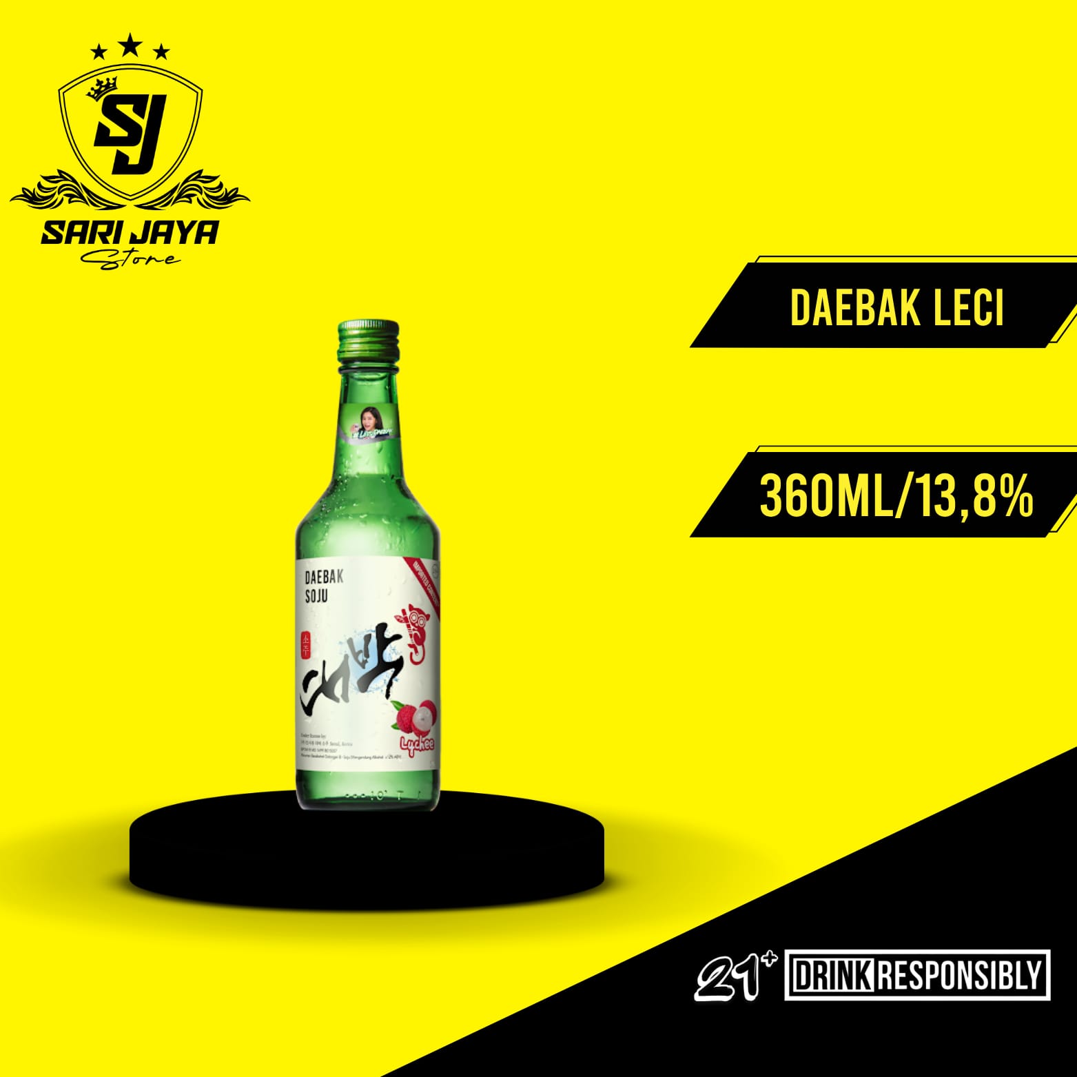 Daebak Soju Leci