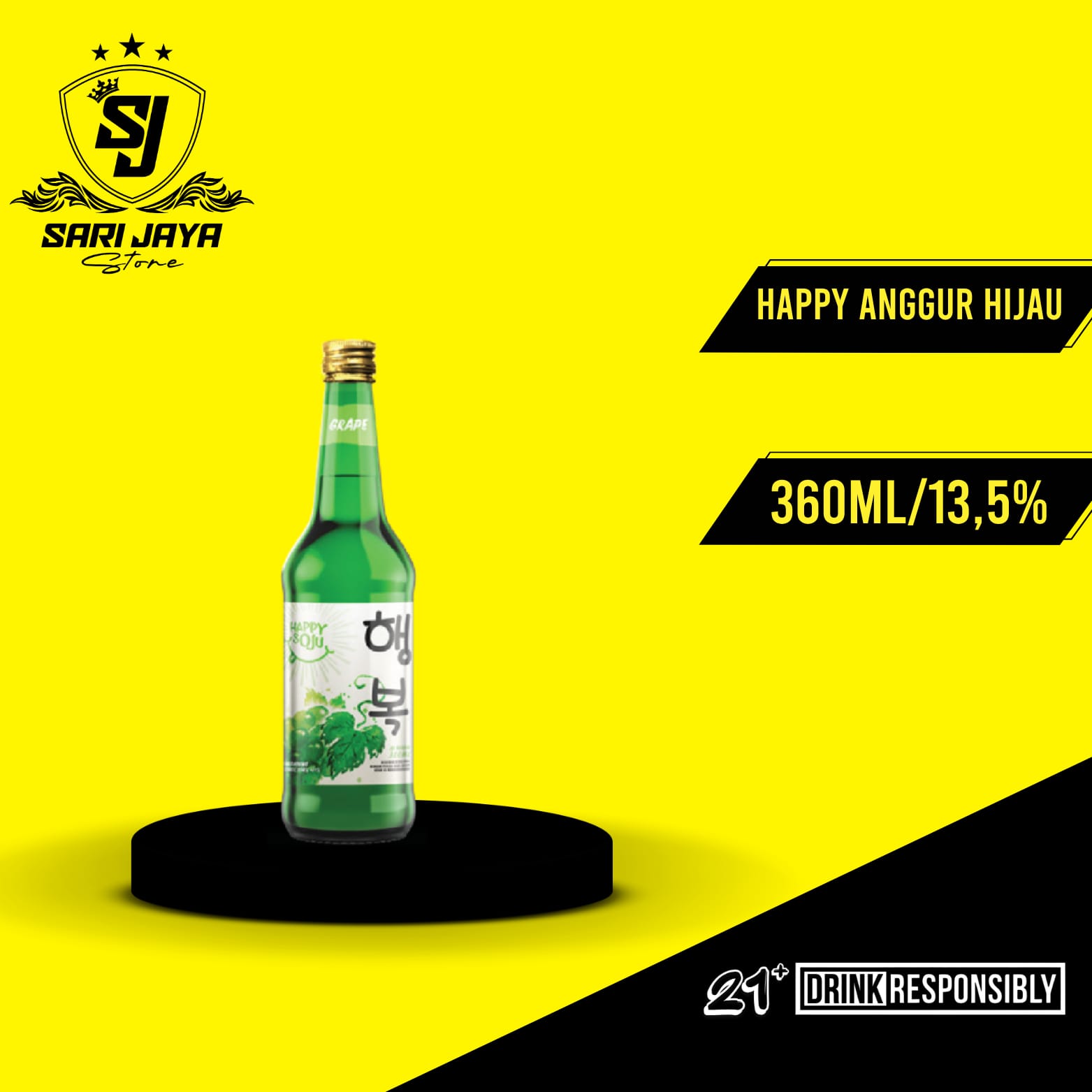 Happy Anggur Hijau