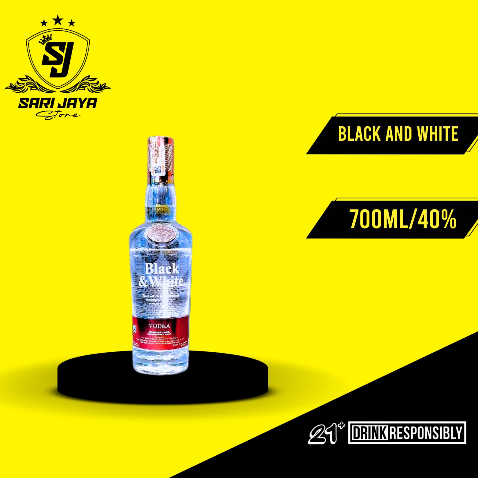 Black and White Vodka