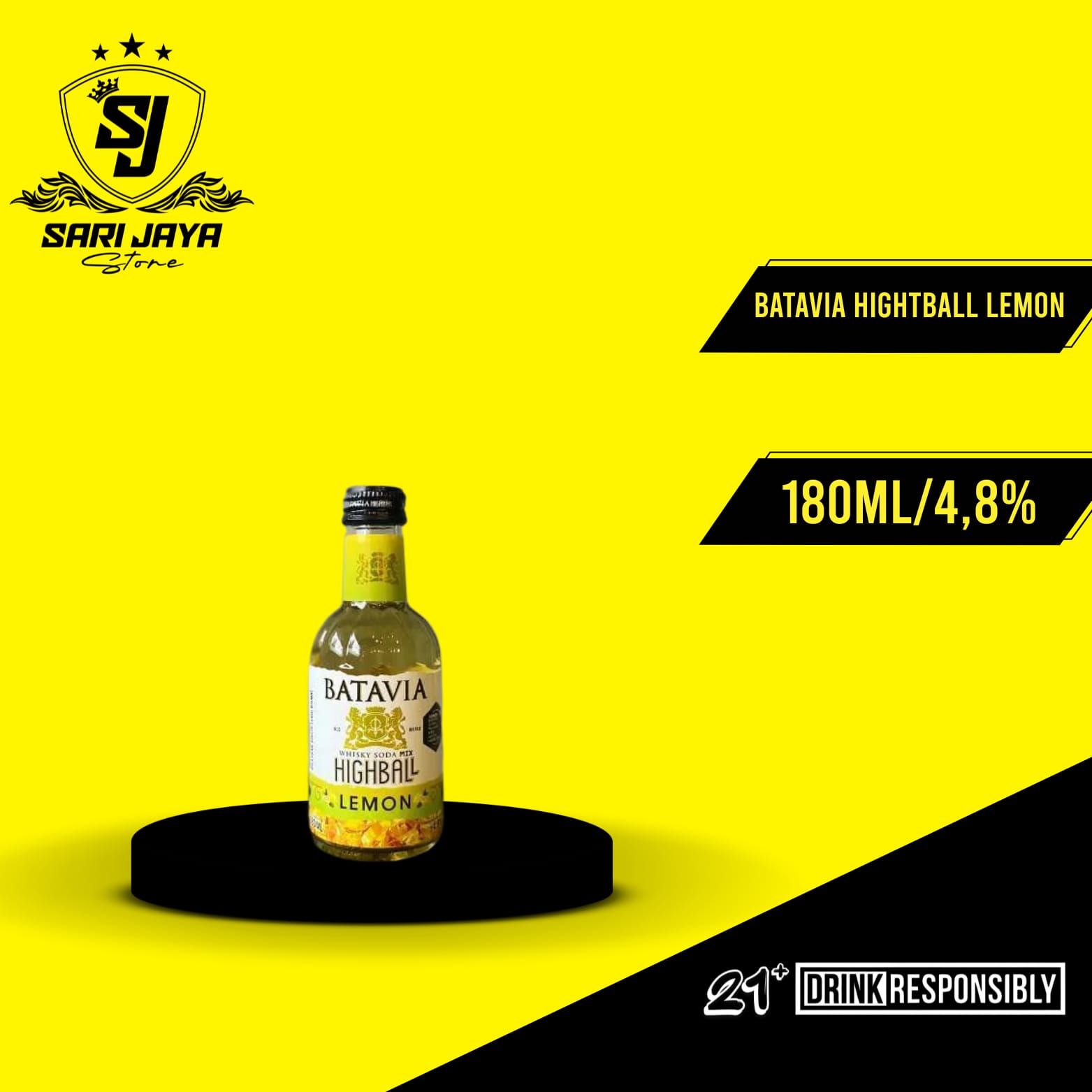 Batavia Highball Lemon