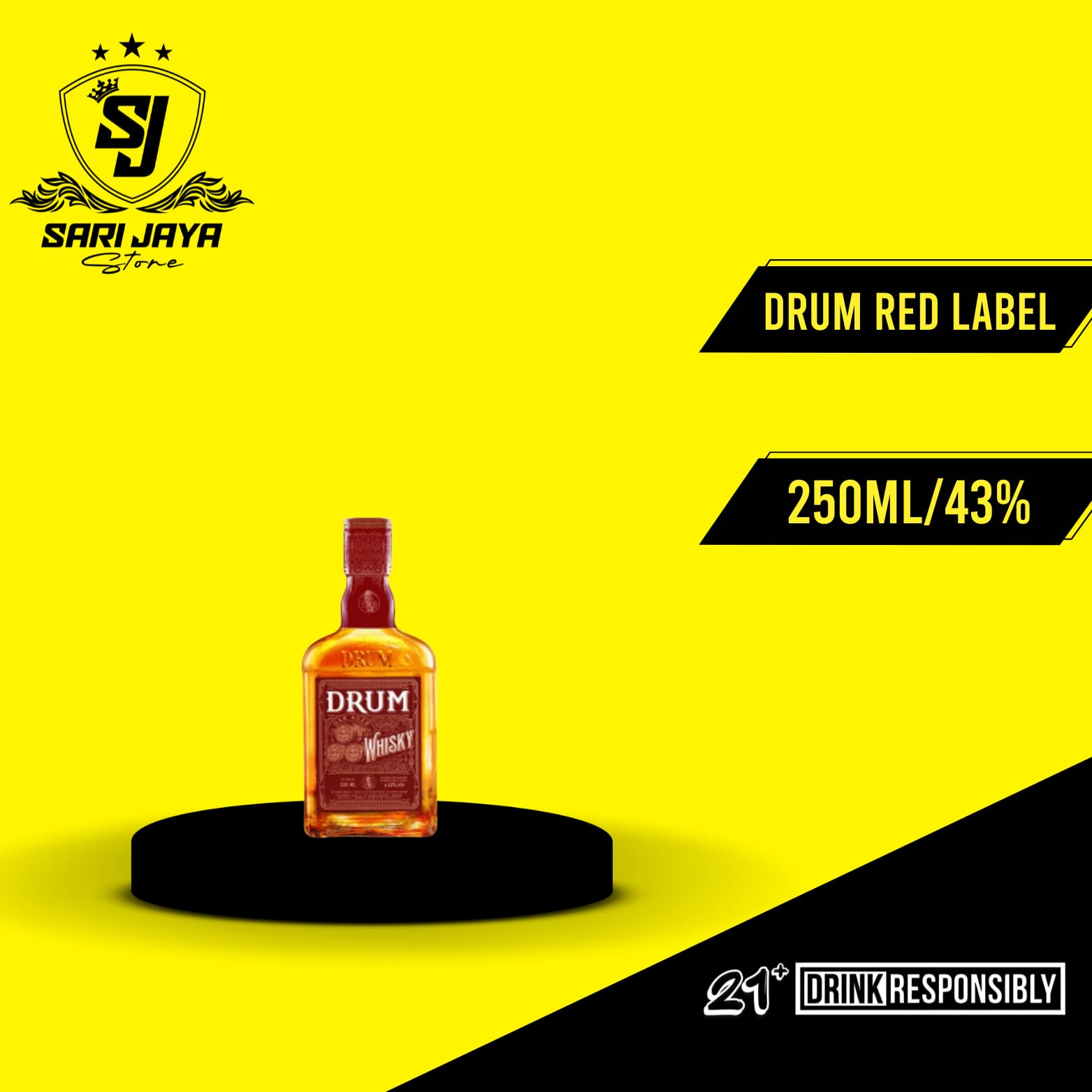Drum Red Label Whisky