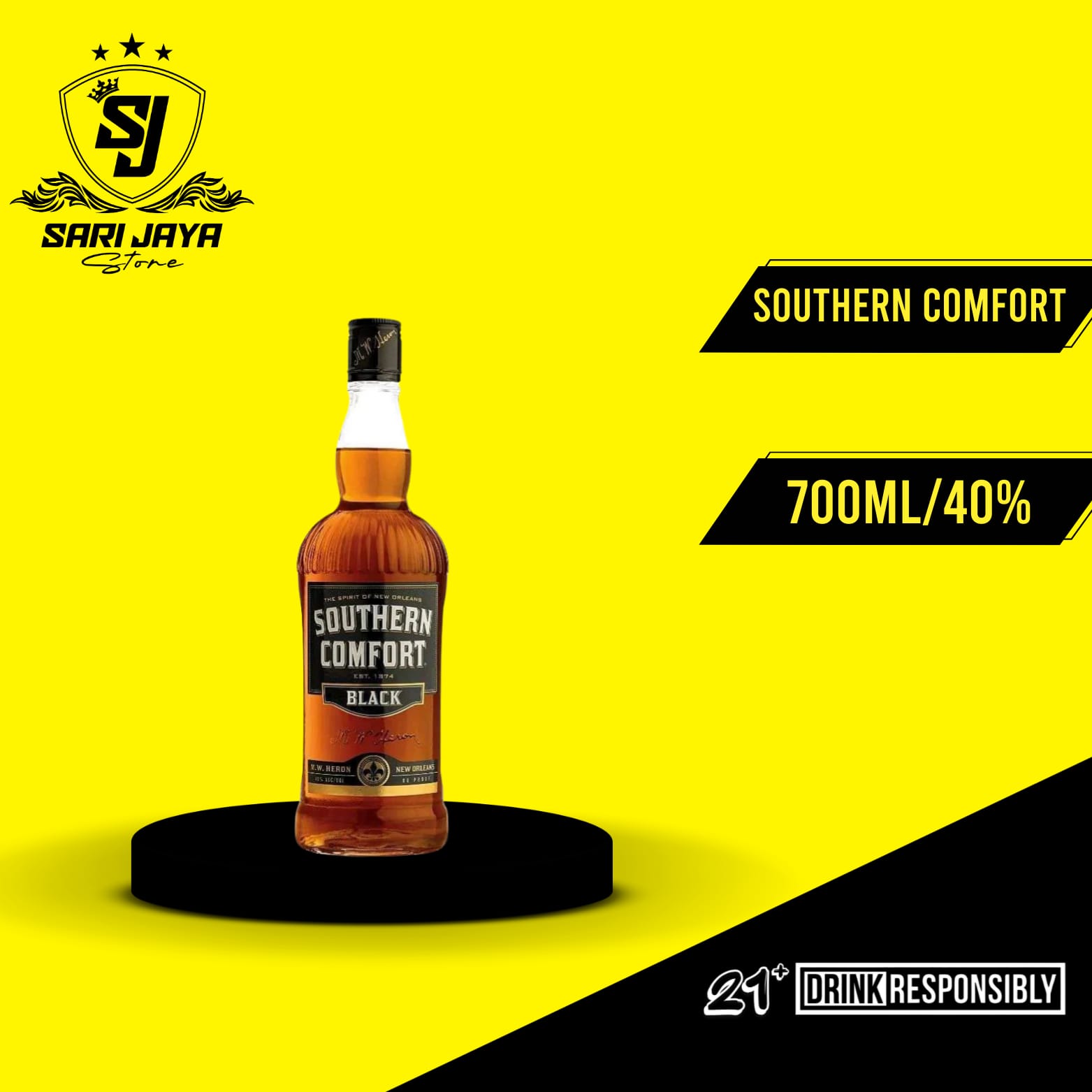 Southern Comfort Black