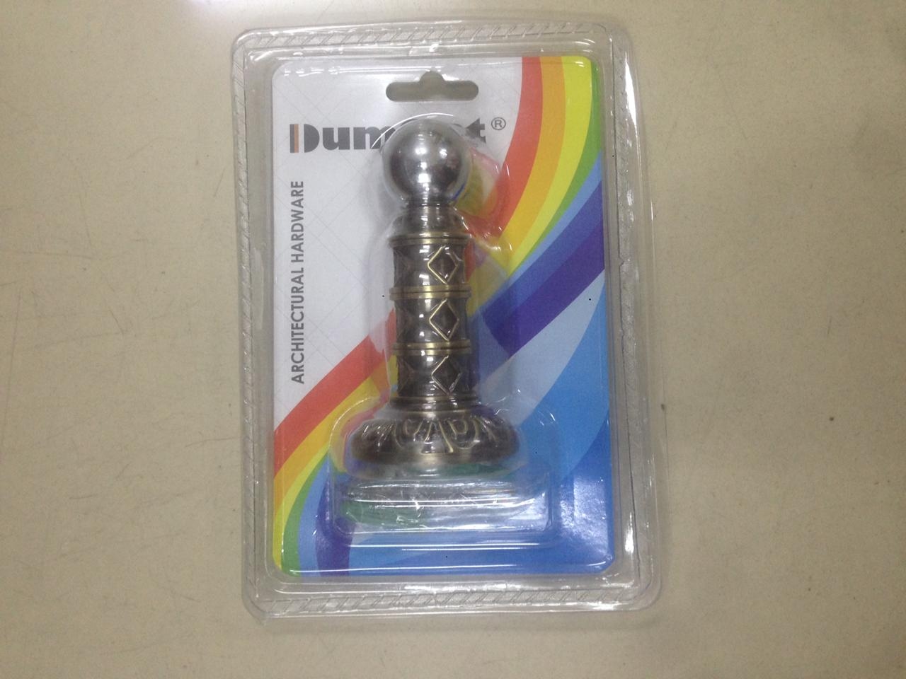 STP 309 AB Door Stop merk DUMONT warna antik brass